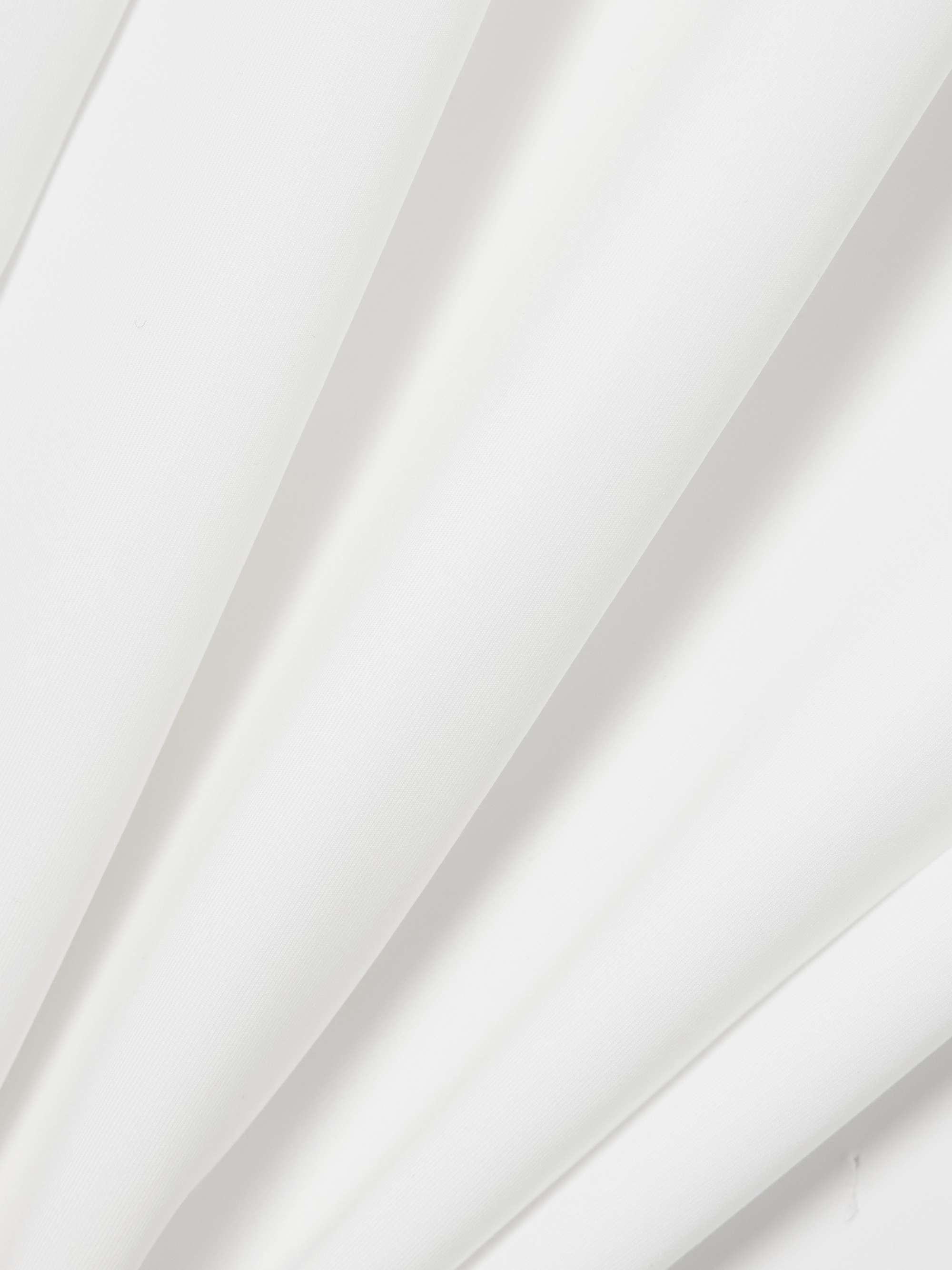 Stretch-jersey midi skirt view