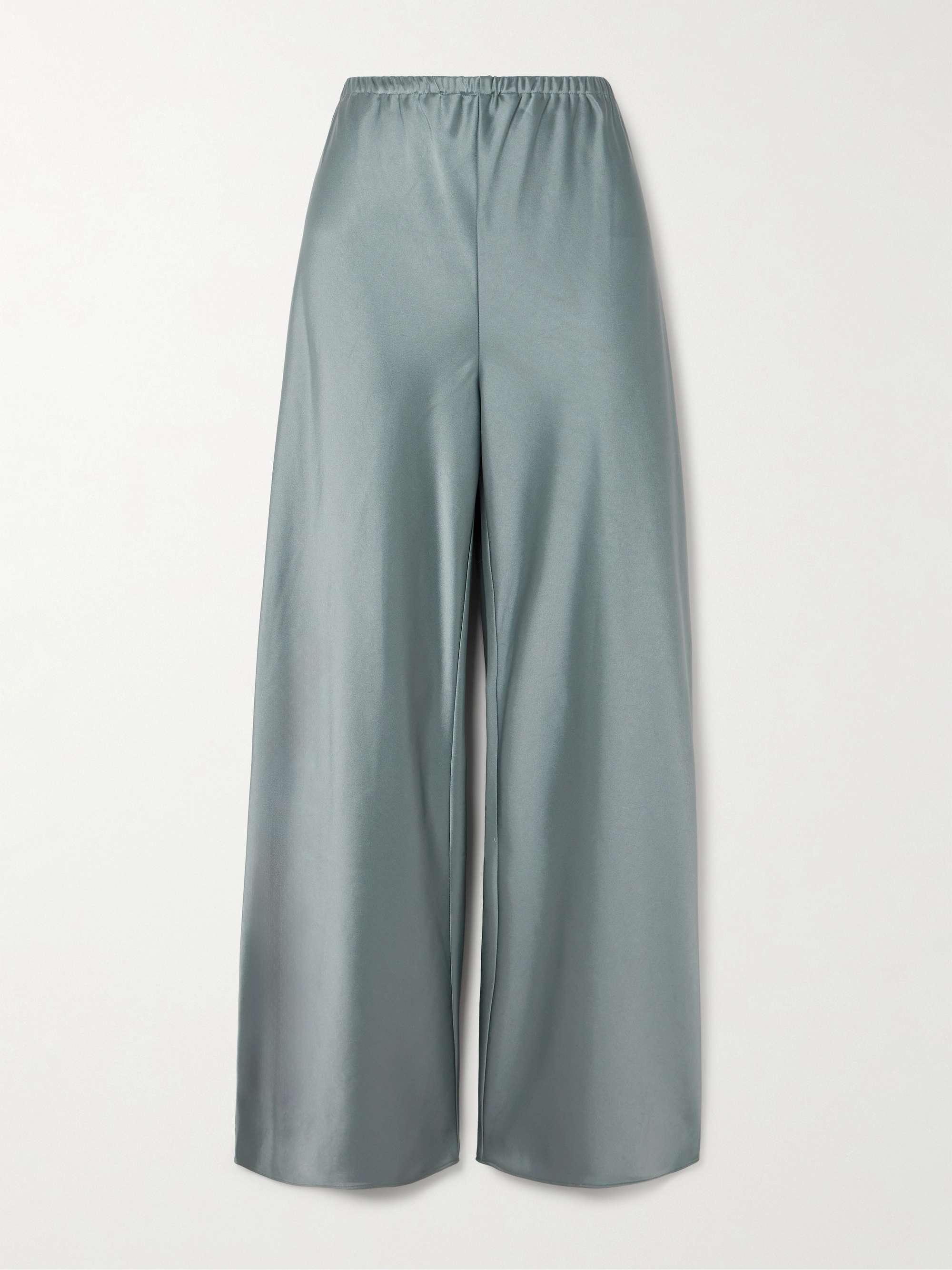 Colby satin wide-leg pants view