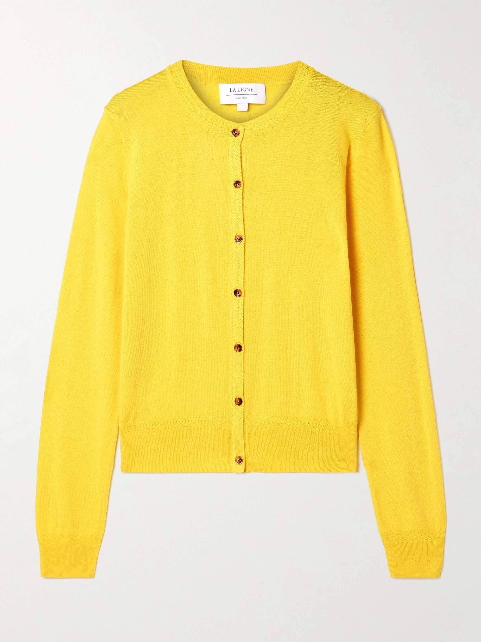 Ben silk, wool and cashmere-blend cardigan view