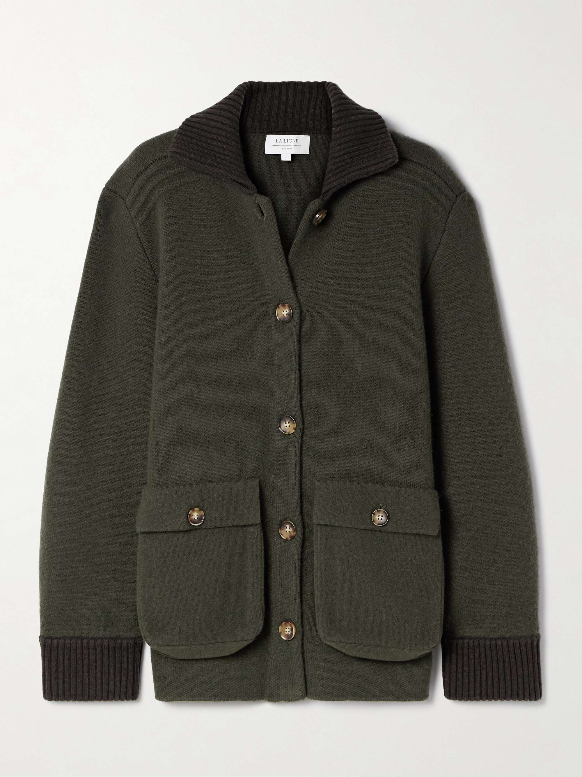 Wool and cashmere-blend jacket view