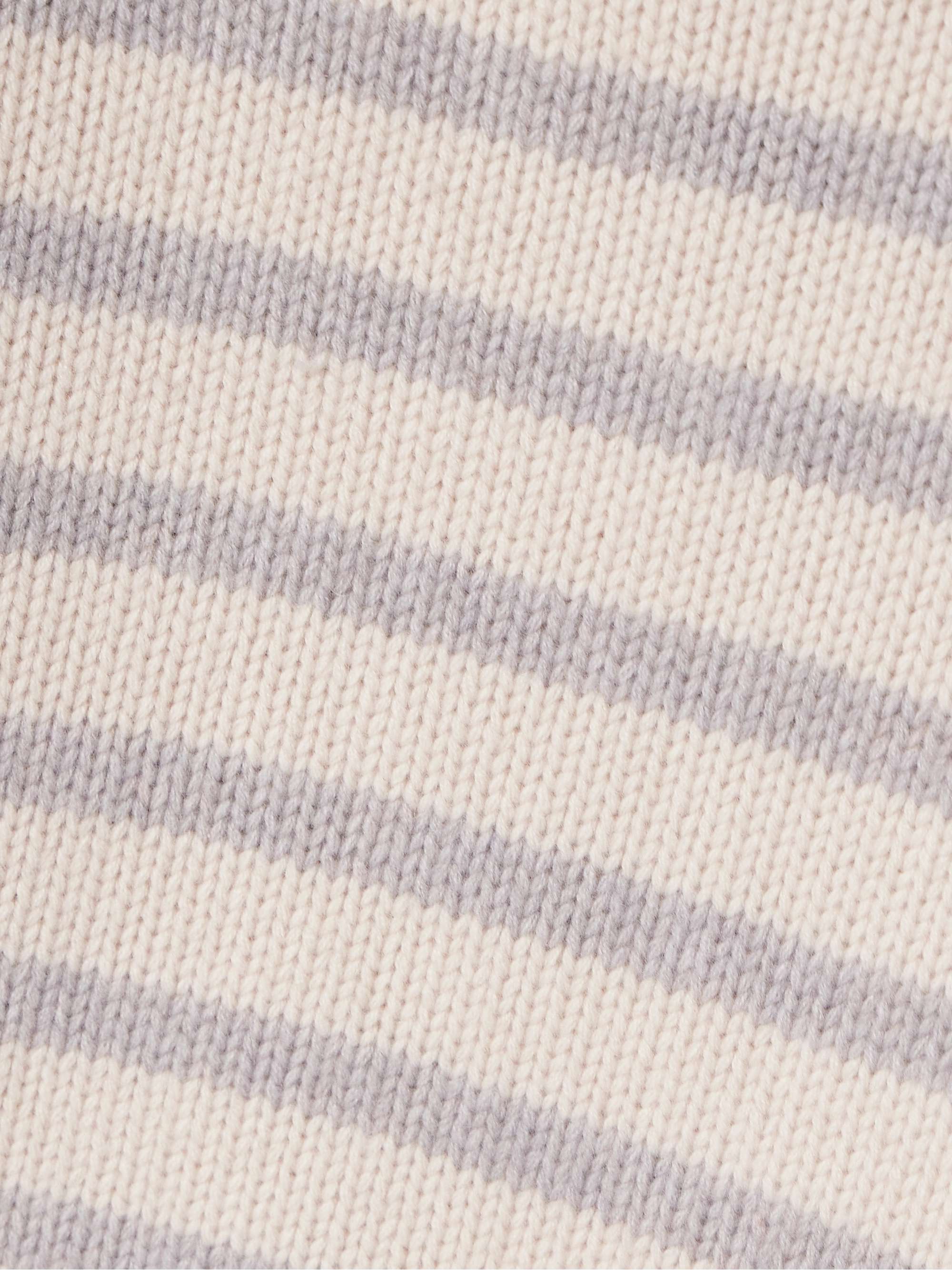 Marin striped wool and cashmere-blend sweater view