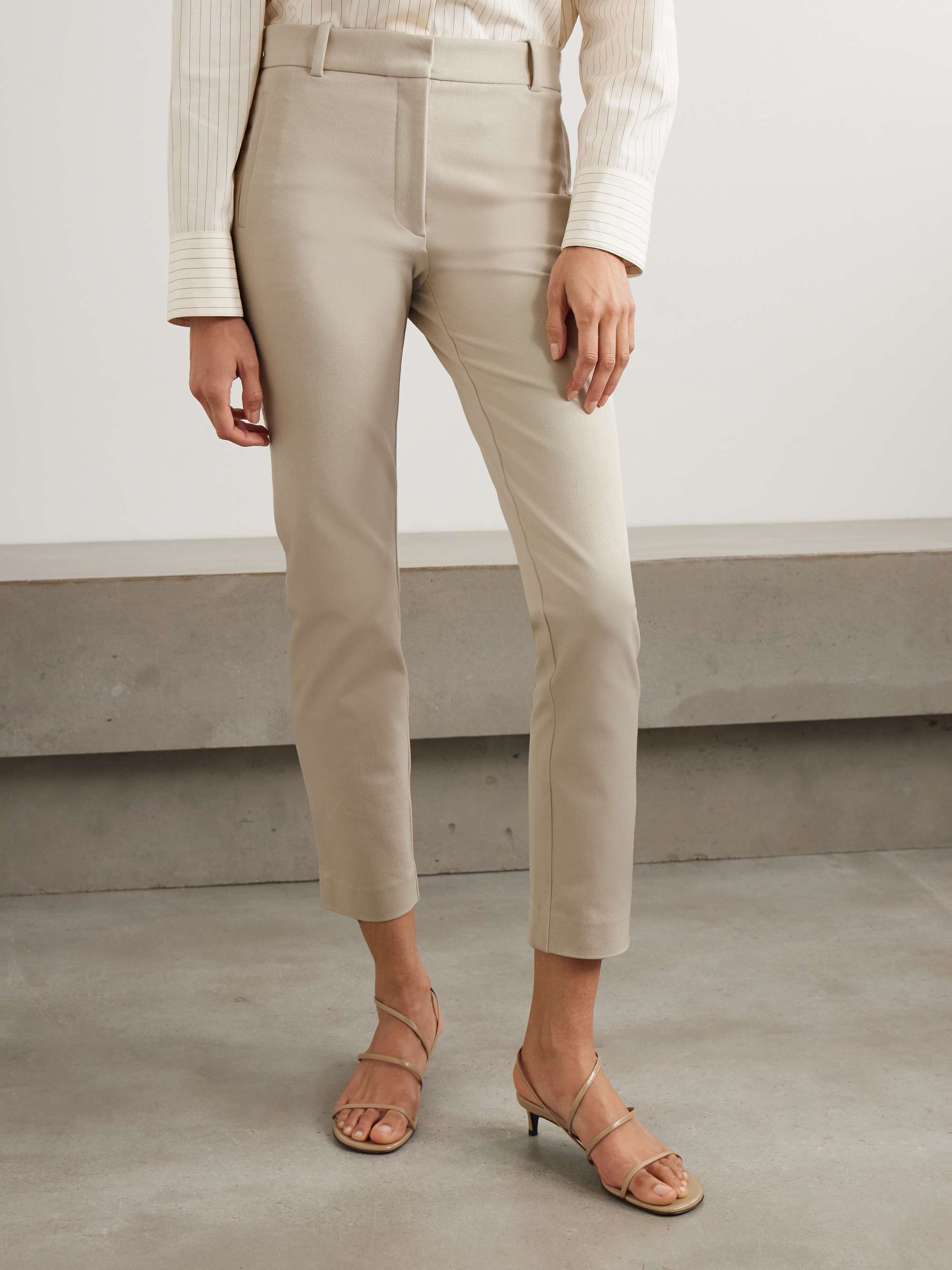 Eliston gabardine tapered pants view