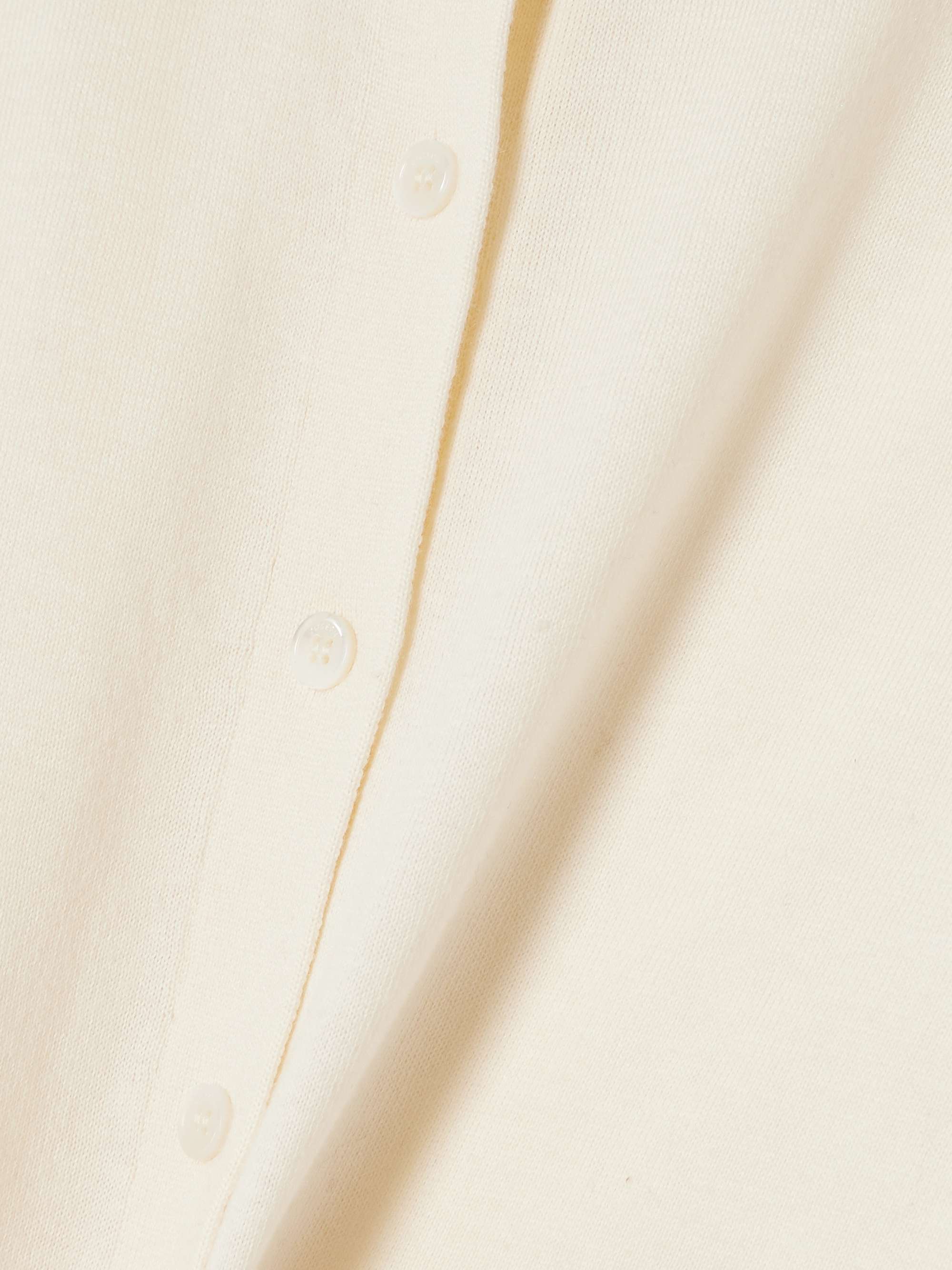 Cotton, cashmere and silk-blend cardigan view