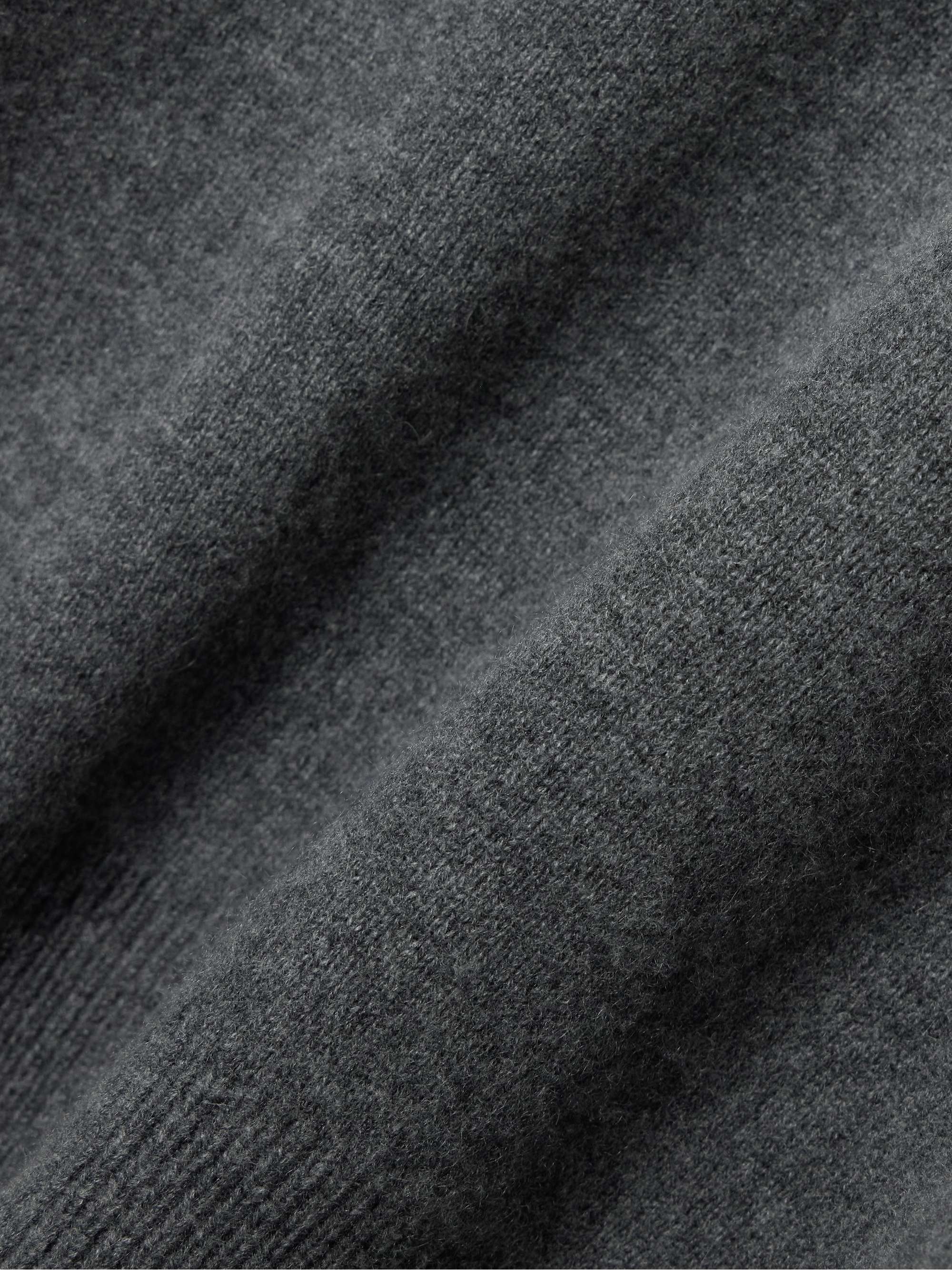 Oversized wool-blend sweater view