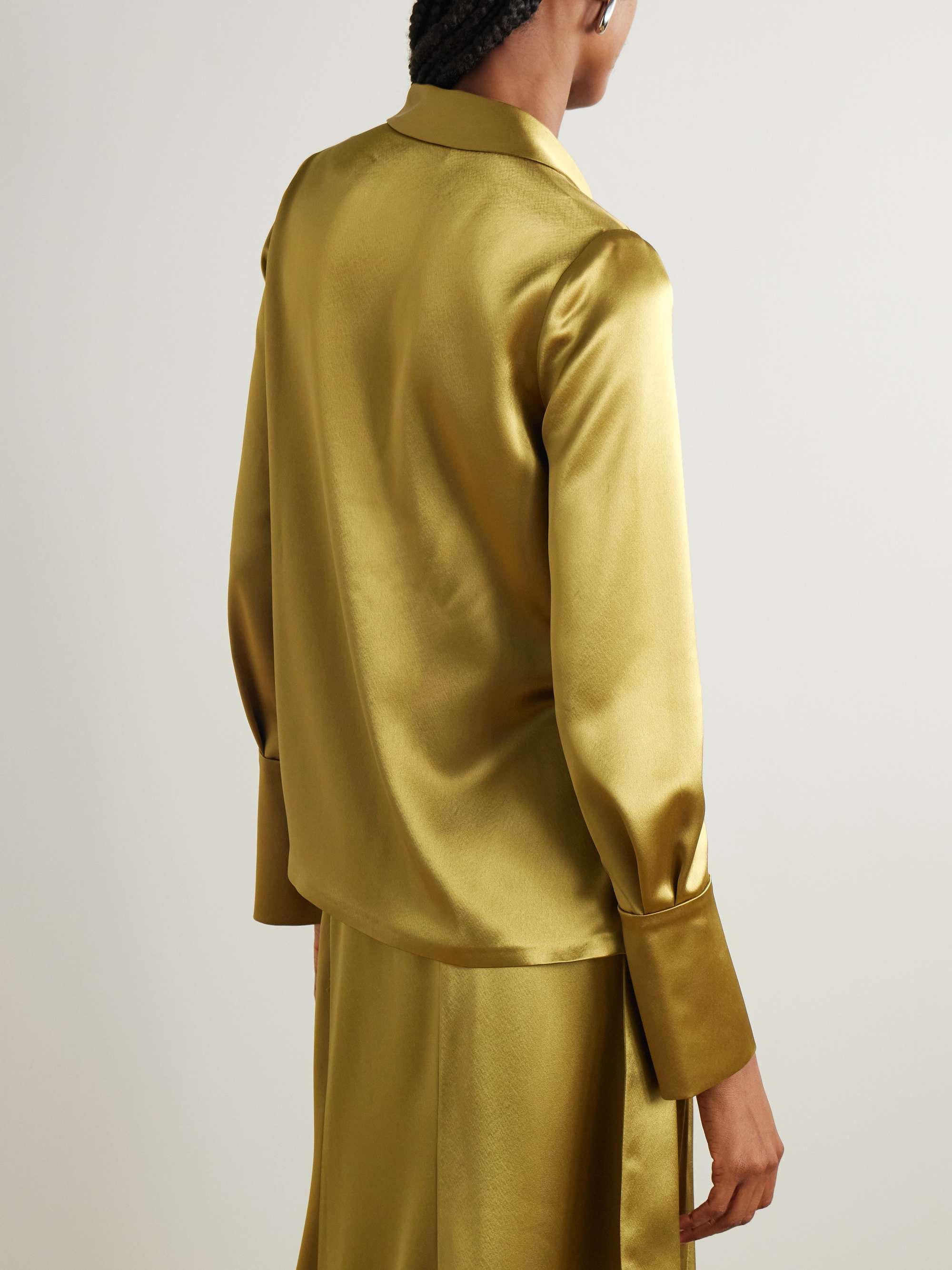 Detour satin shirt view