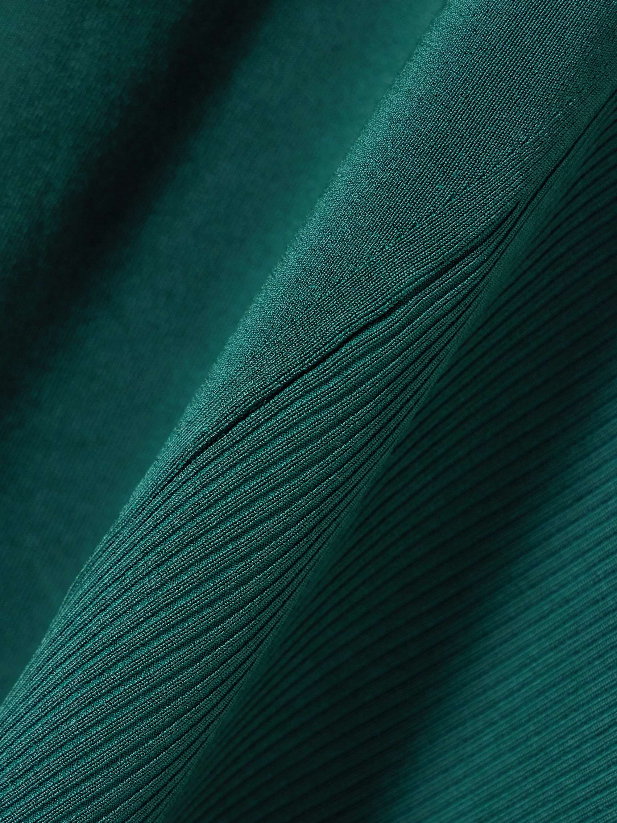 Claudia paneled stretch-knit midi dress view