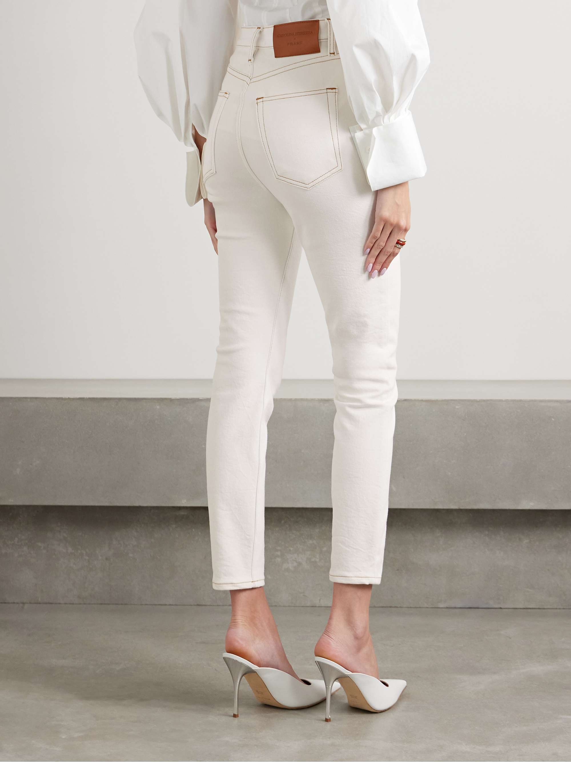 + Carolina Herrera The Taper high-rise skinny jeans view