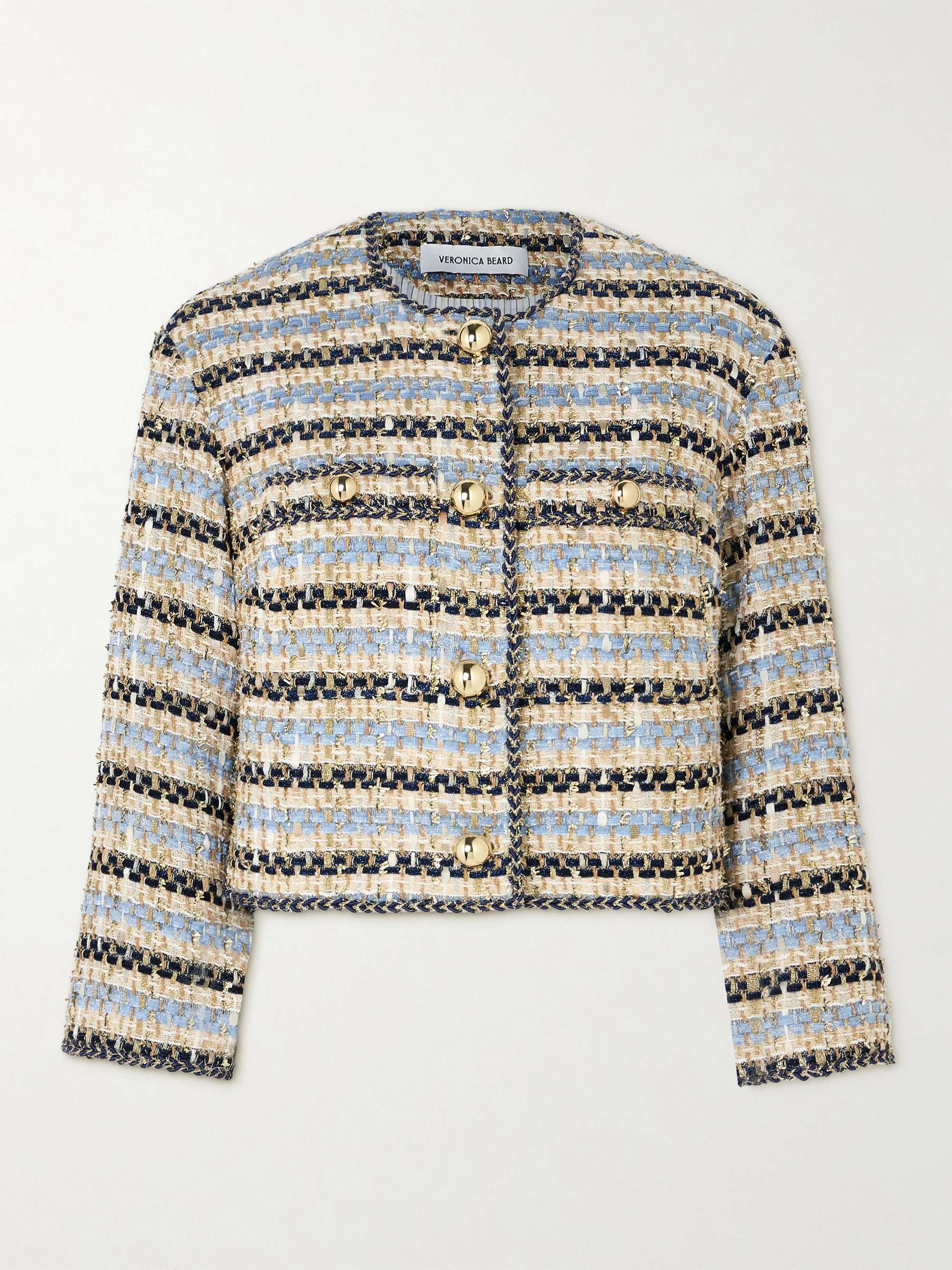 Sumira metallic tweed jacket view