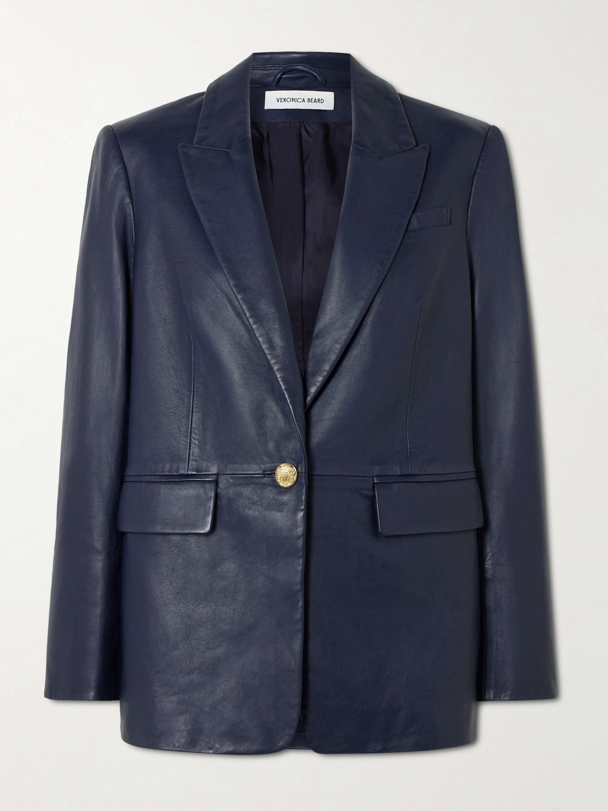 Vega leather blazer view
