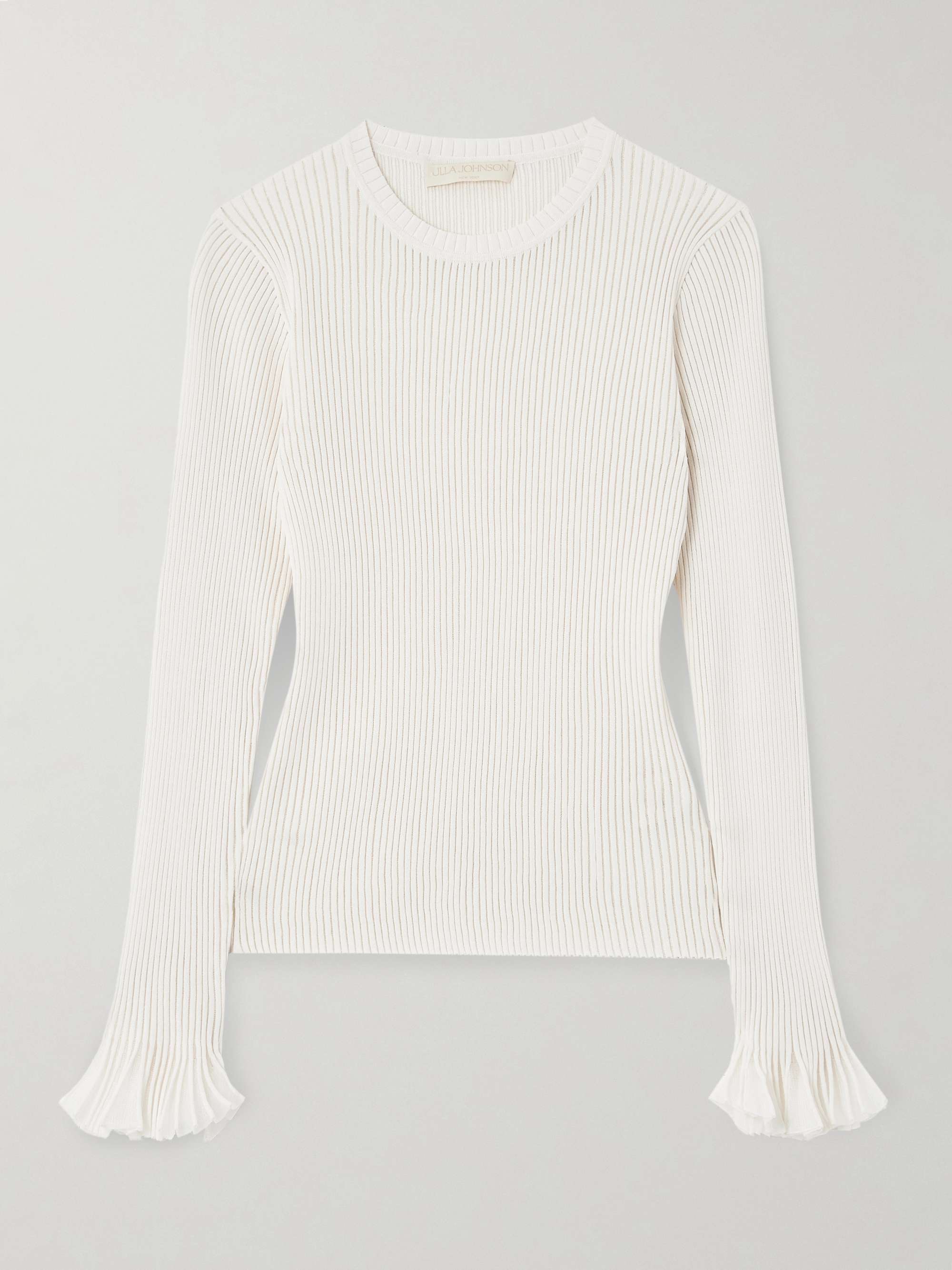 Aster ribbed-knit sweater view