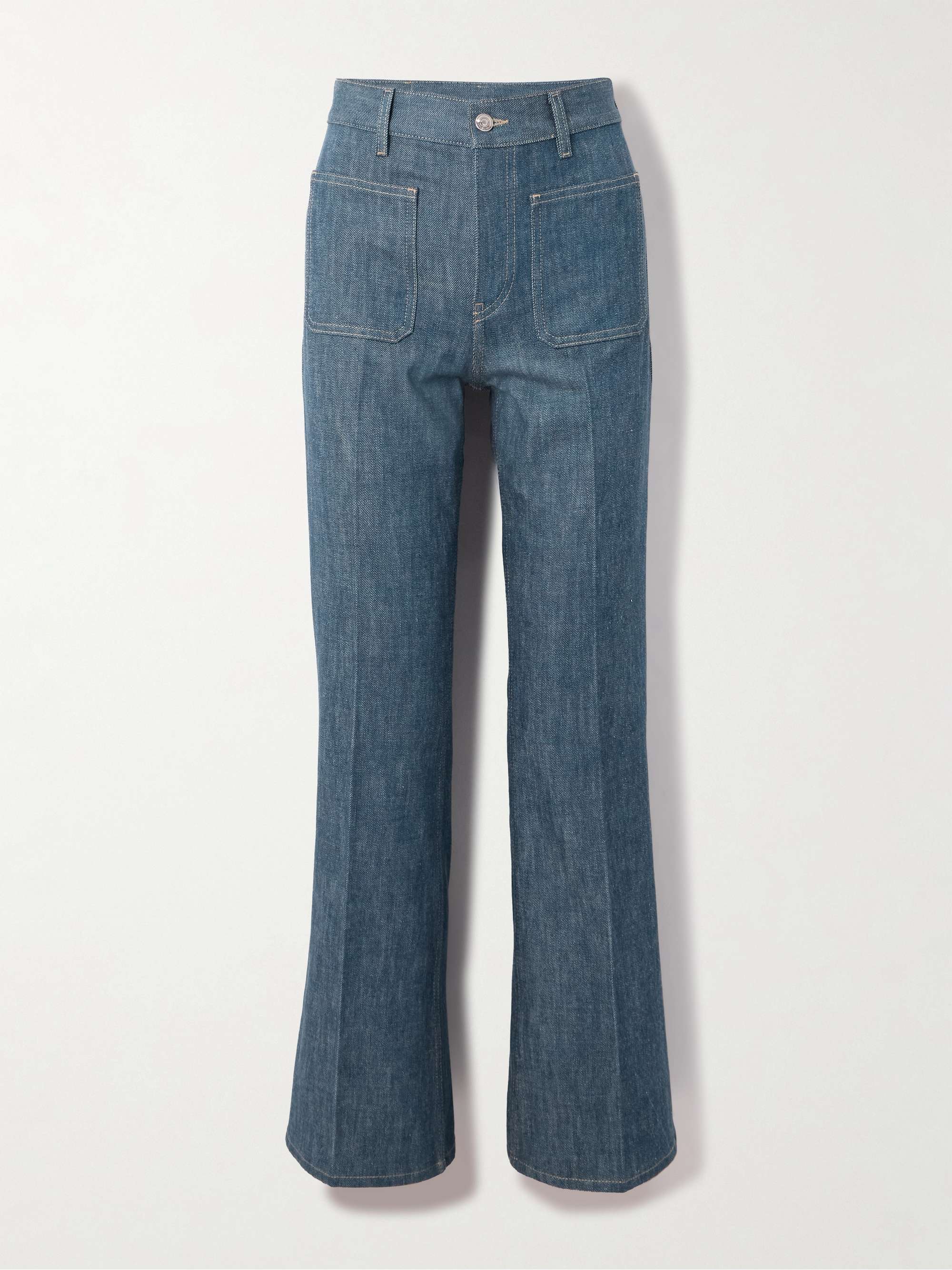 Lamark high-rise flared jeans view