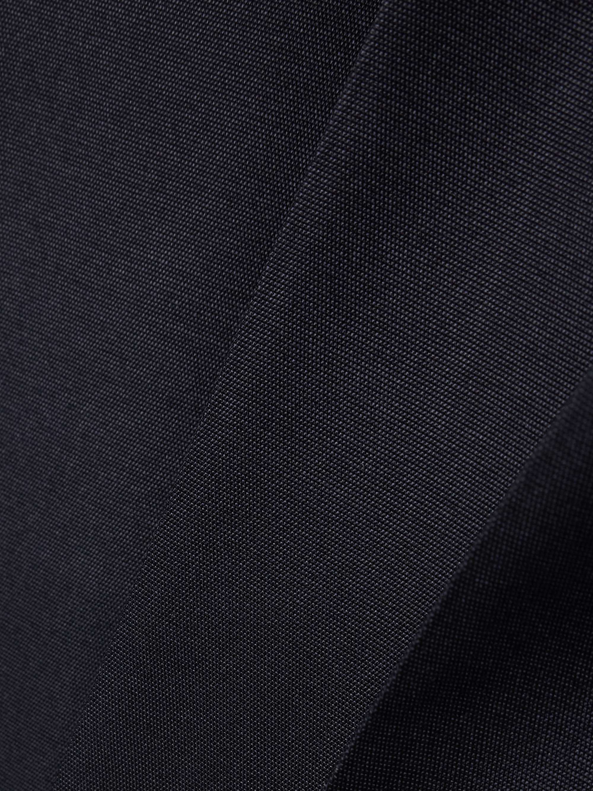 Devin pleated wool and silk-blend wide-leg pants view