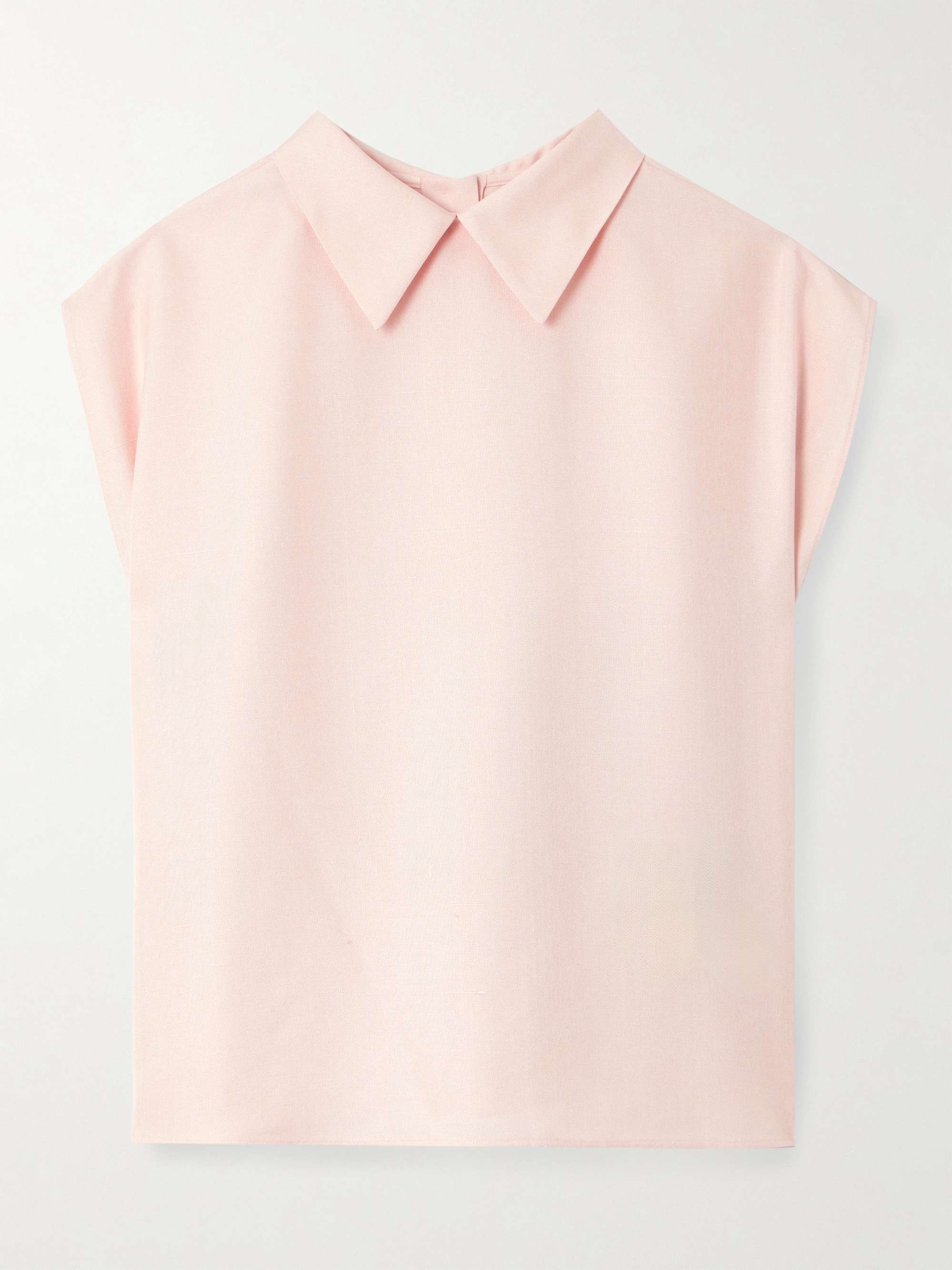 Janice silk-mikado shirt view