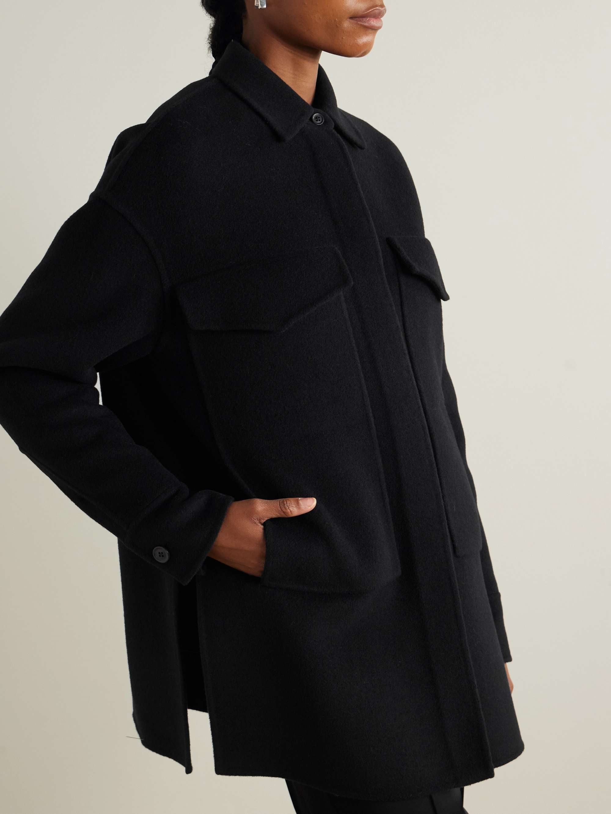Wool jacket view