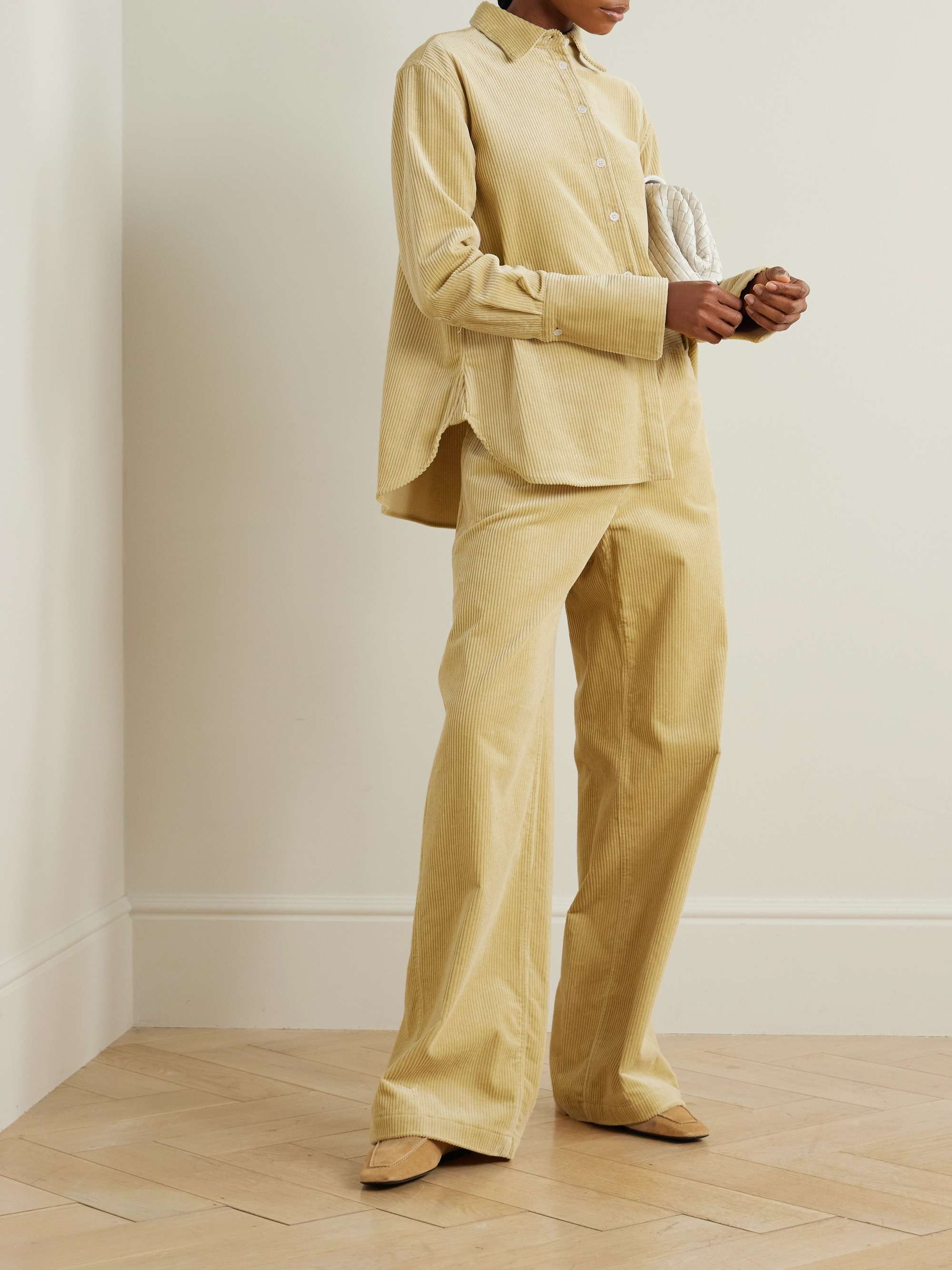 Cotton-corduroy shirt view