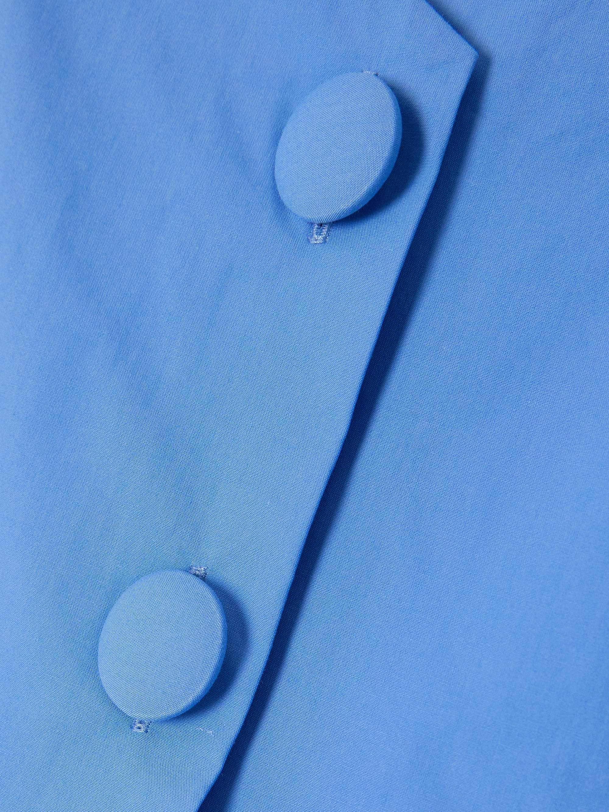 Dora cotton-poplin top view