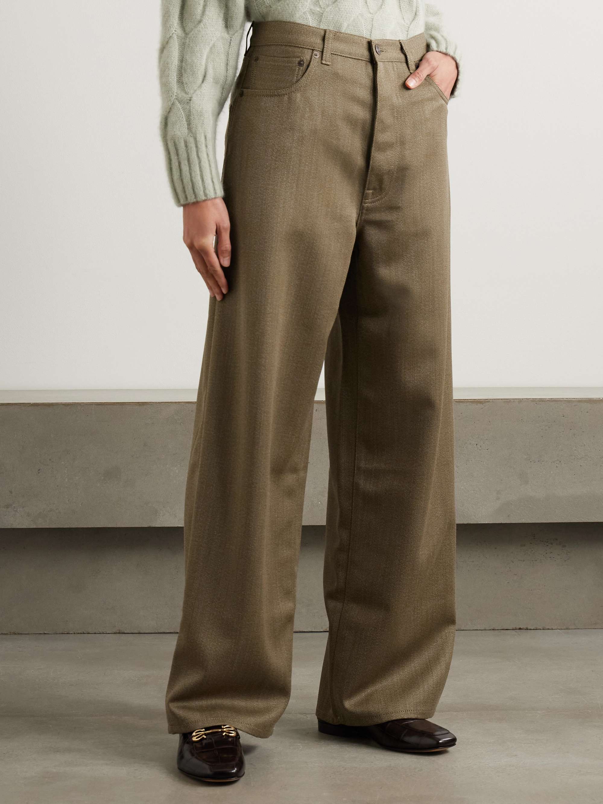 Jaron wool-twill pants view