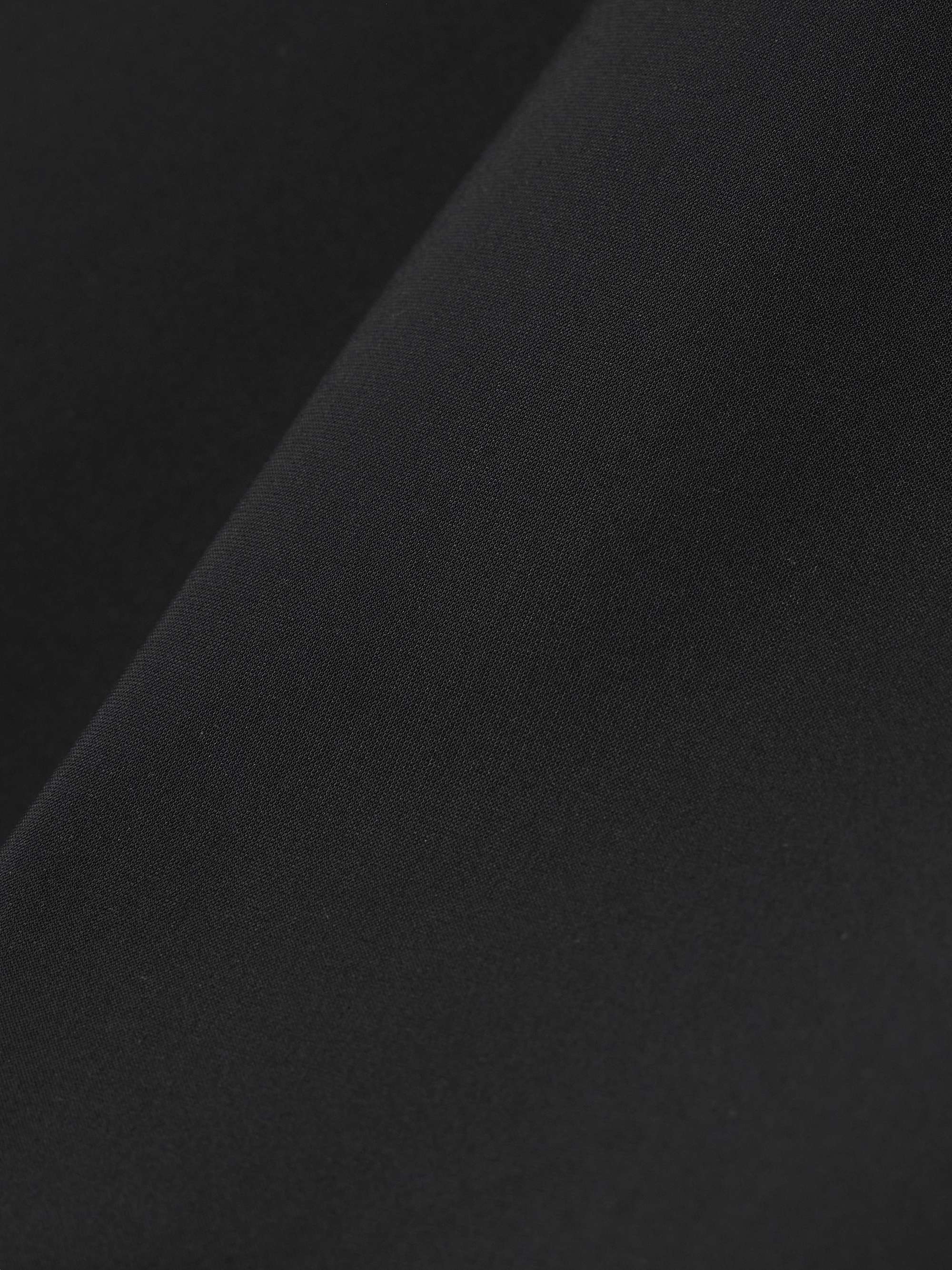 Cropped stretch recycled-scuba tapered pants view