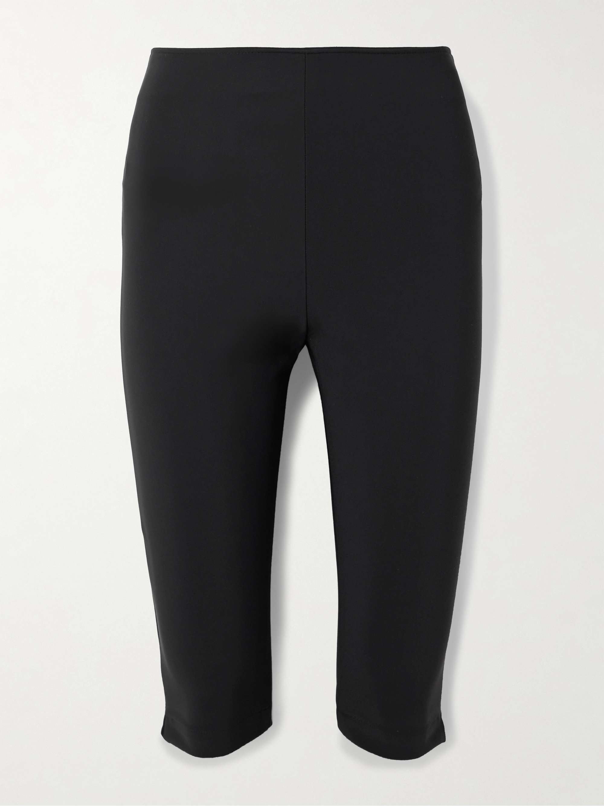 Capri cropped recycled scuba leggings view