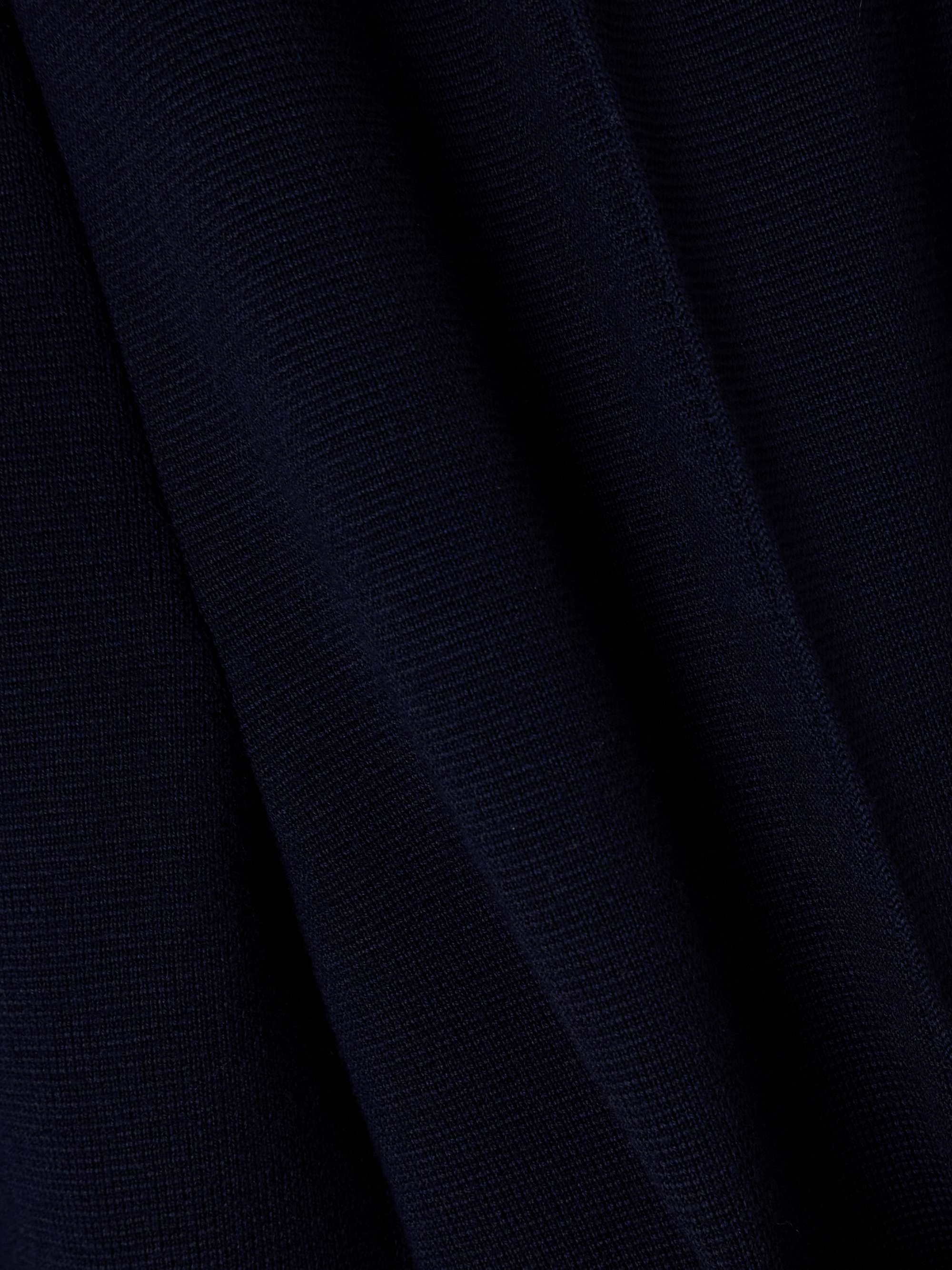 Wool straight-leg track pants view