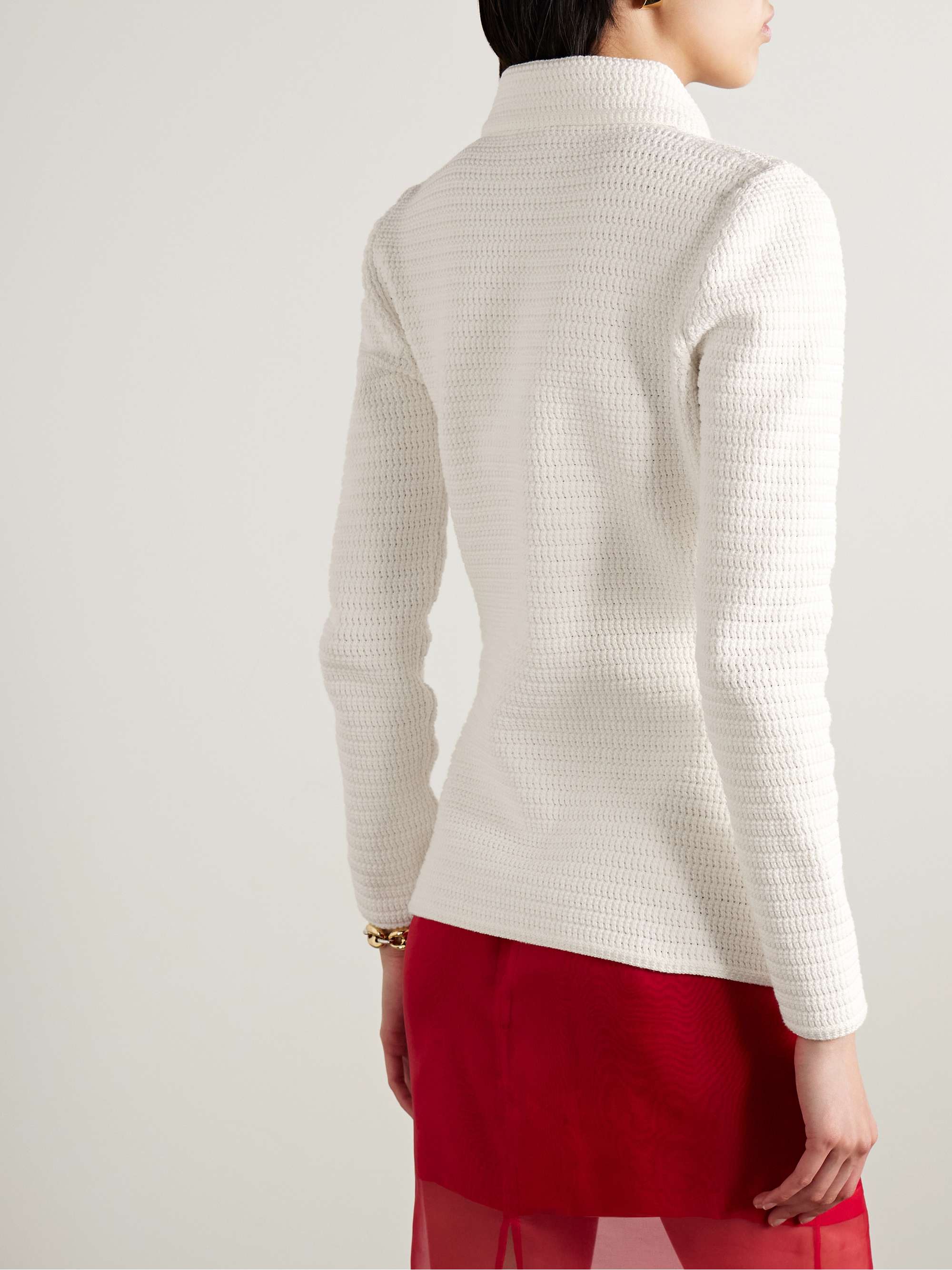 Cotton-blend cardigan view