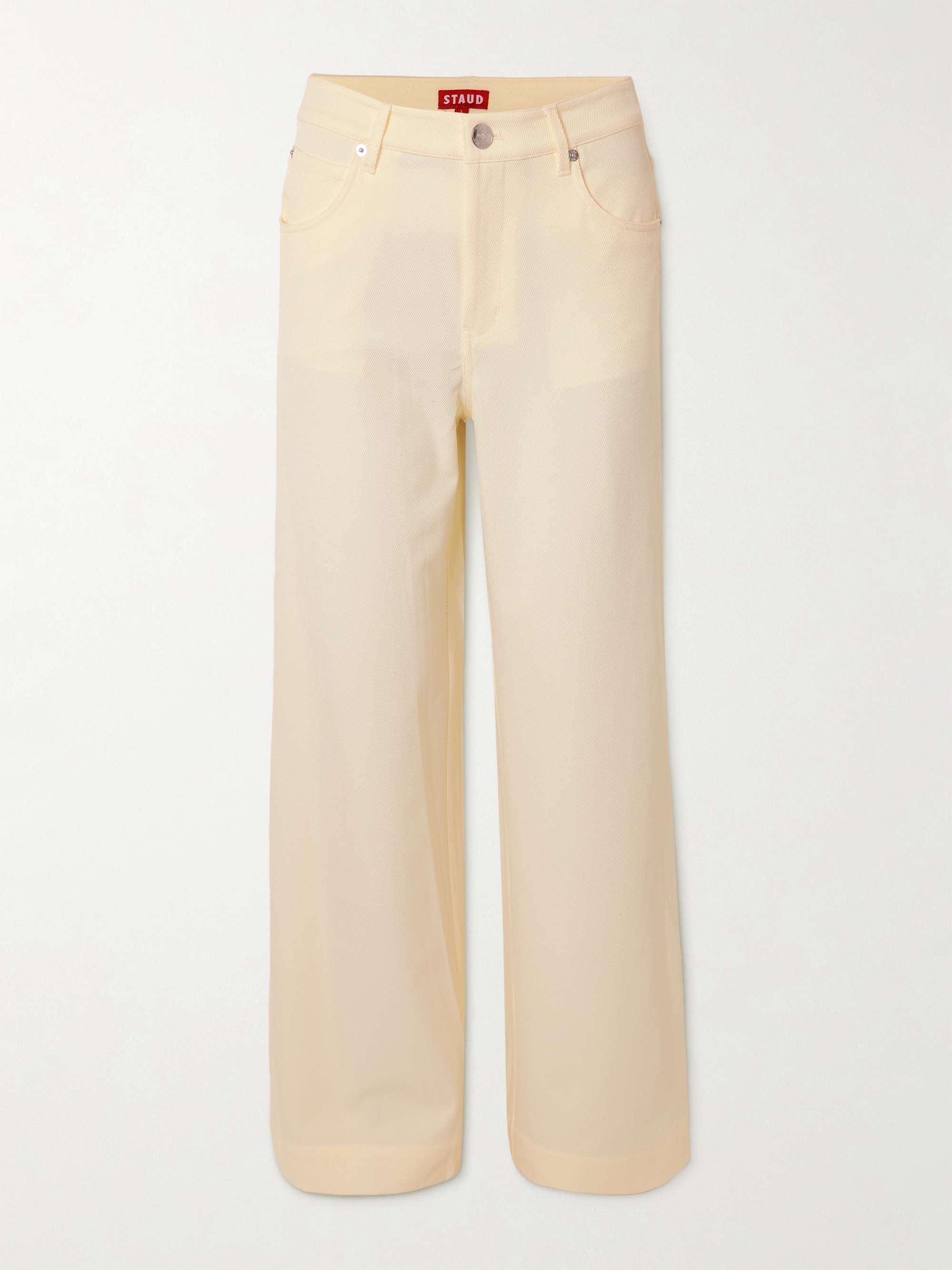 Grayson twill wide-leg pants view