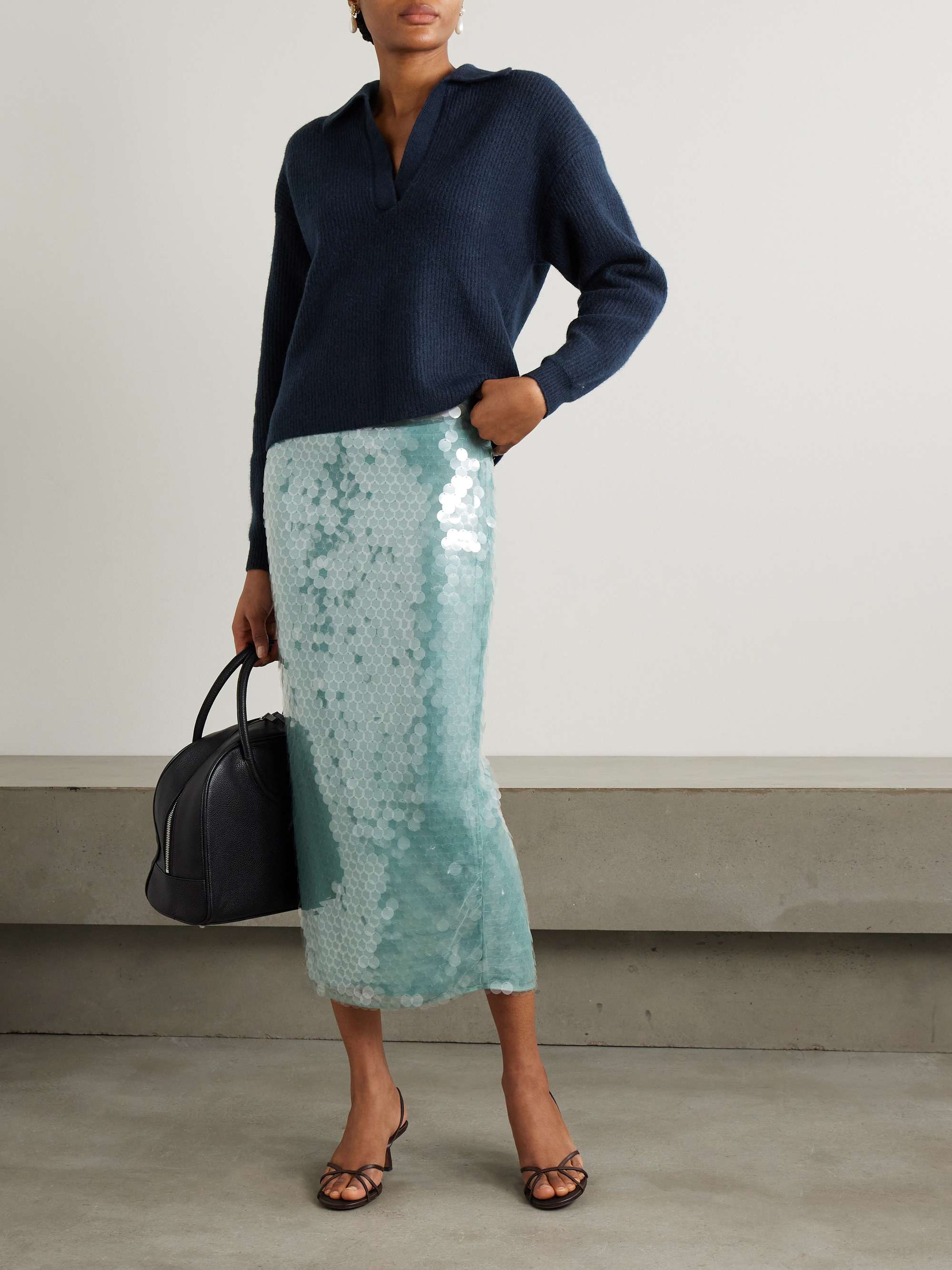 Ruston ribbed-knit sweater view