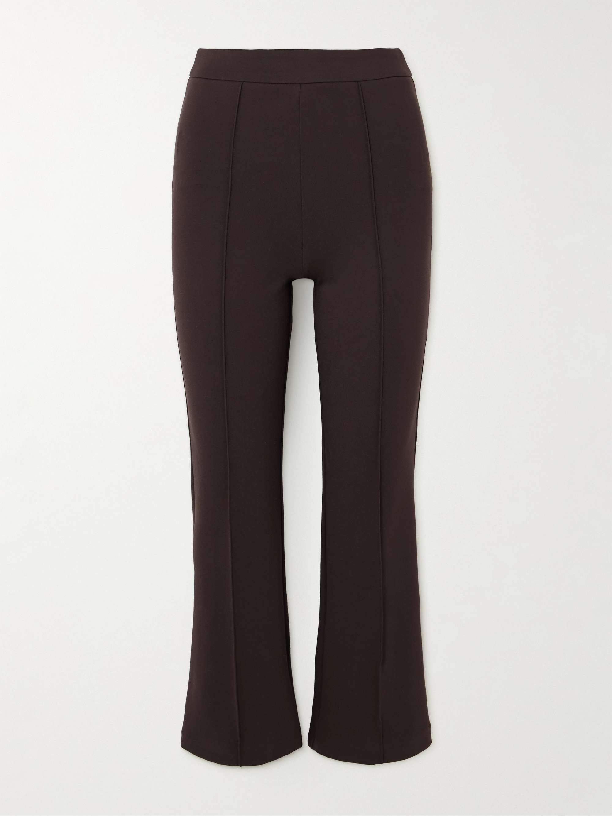 Knack cropped stretch-jersey straight-leg pants view