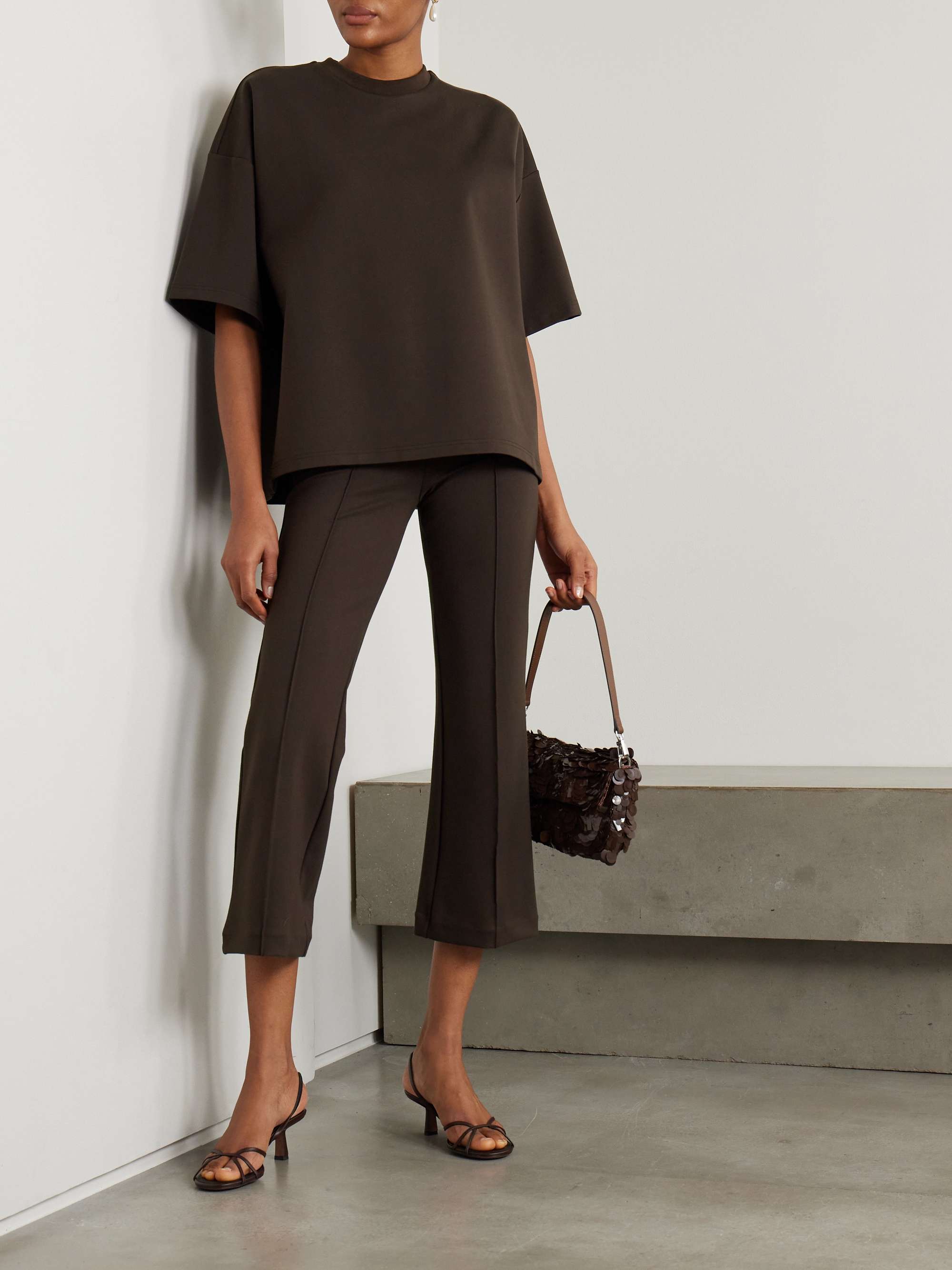 Capsule stretch-jersey T-shirt view