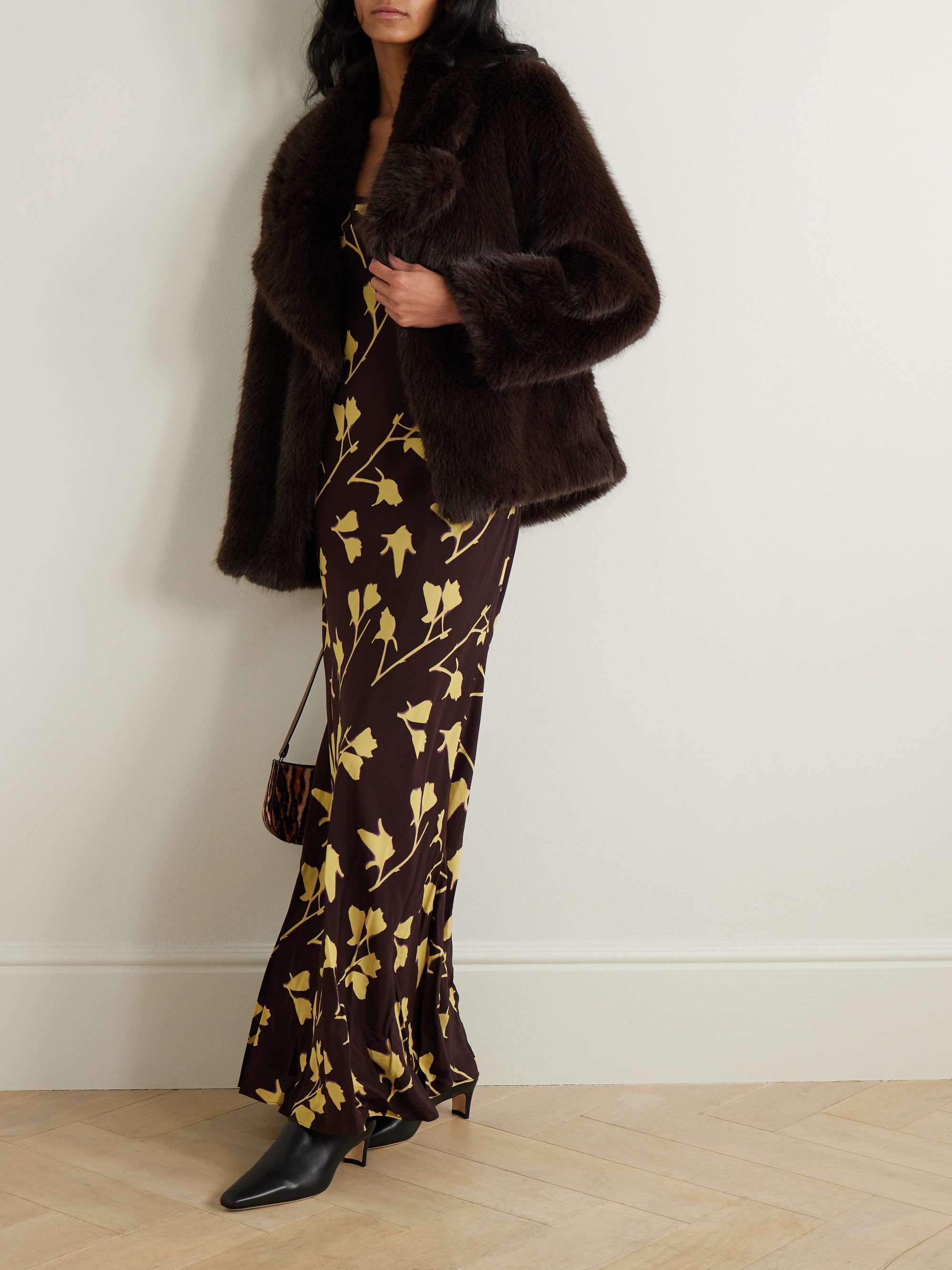Soprano faux fur jacket view