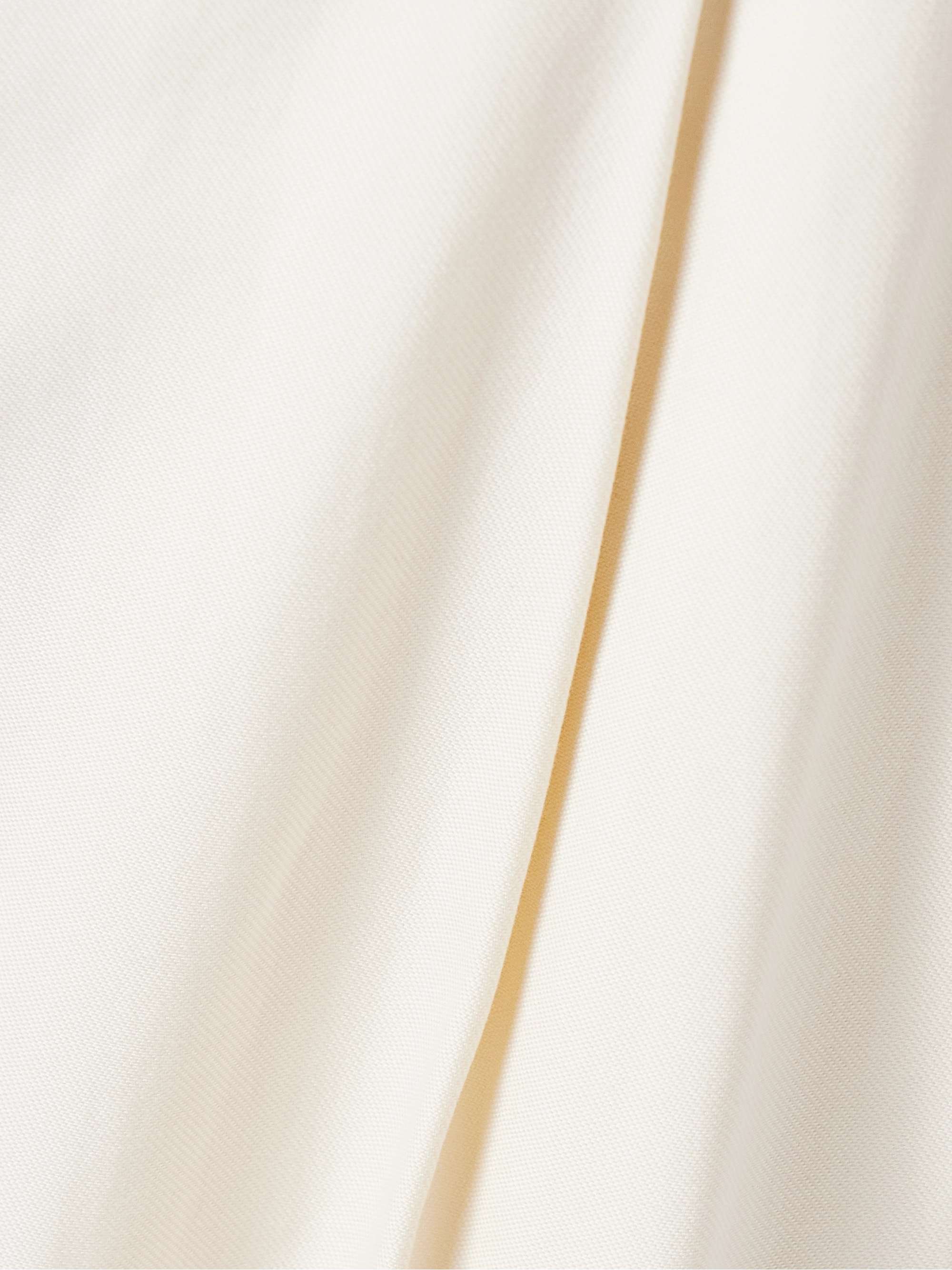 Belted Lyocell and organic cotton-blend tapered pants view