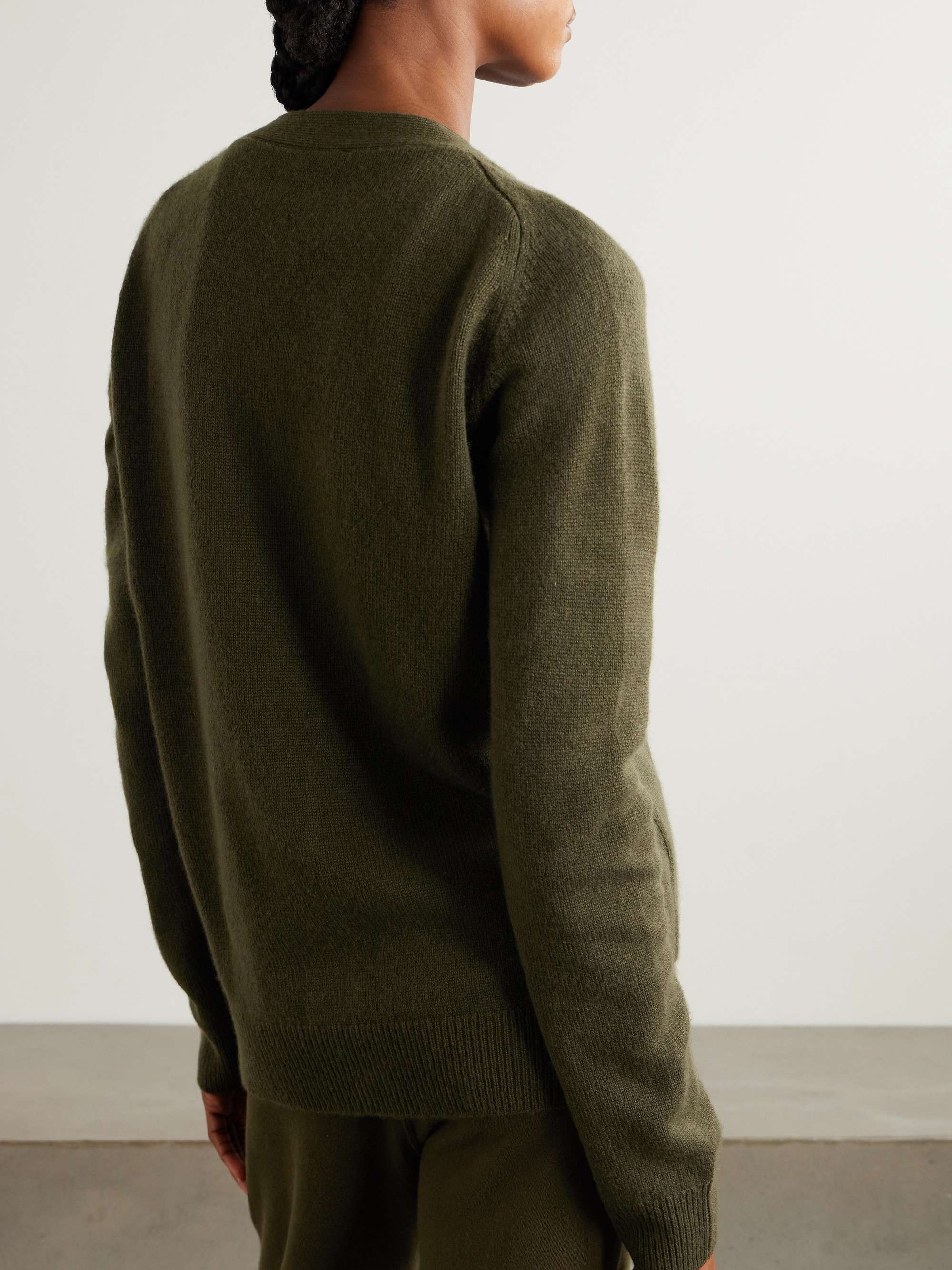 Theodore cashmere cardigan view