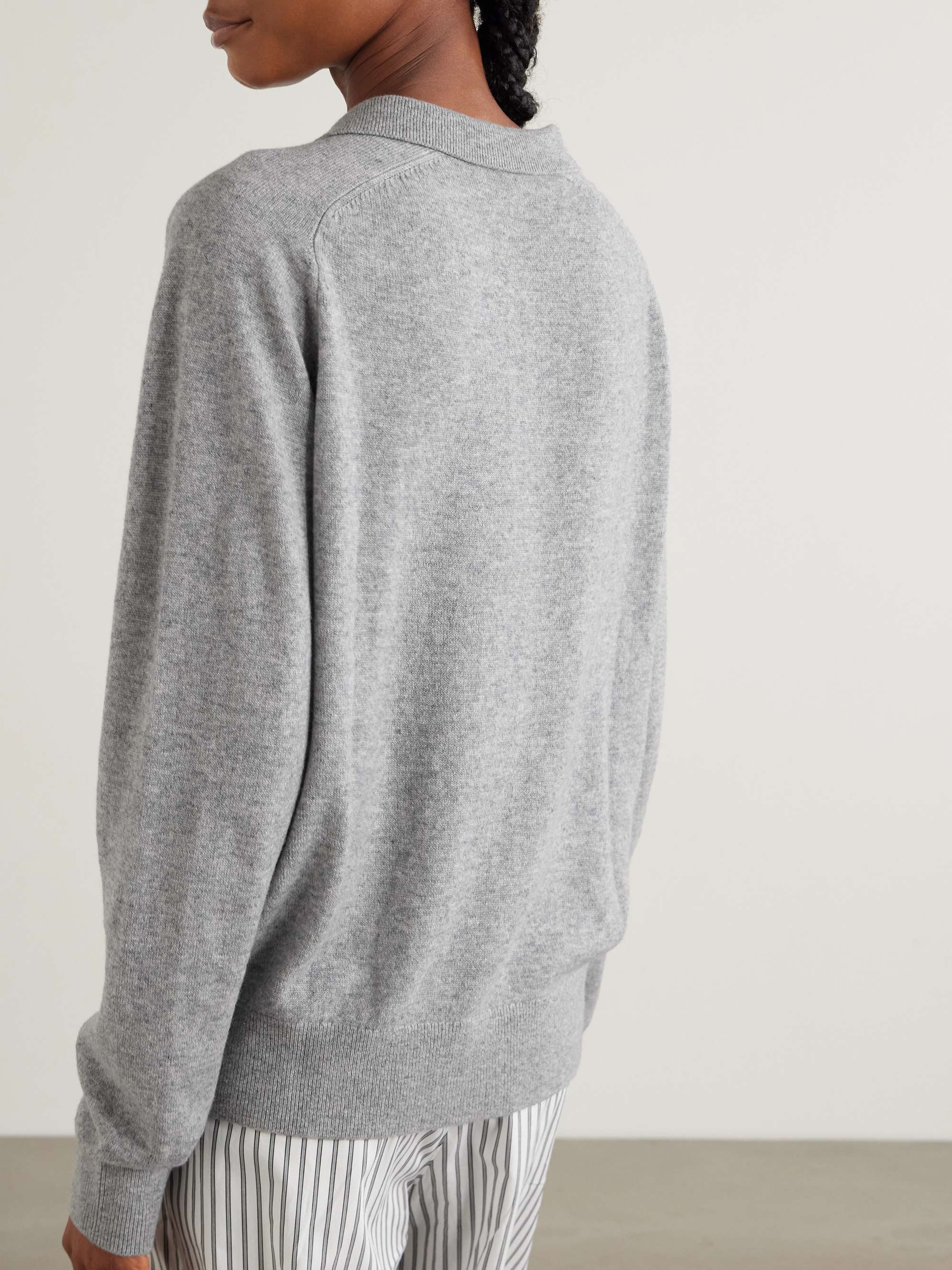 Brady cashmere polo sweater view