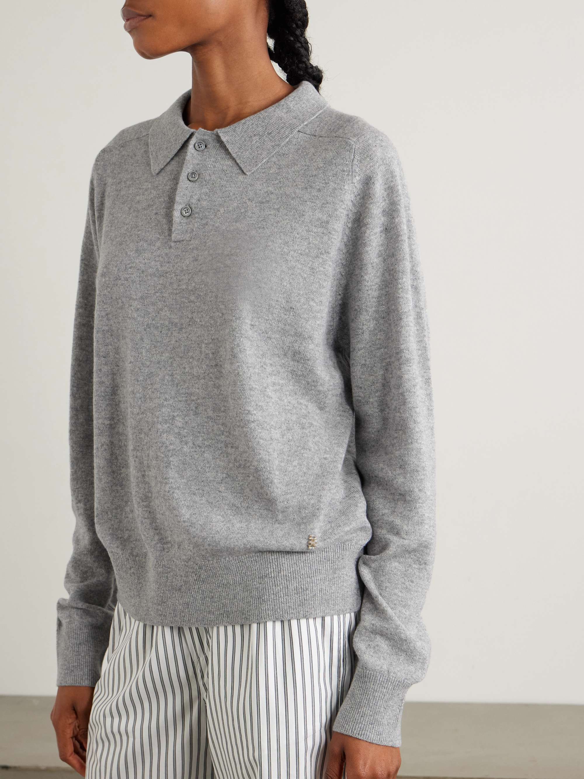 Brady cashmere polo sweater view