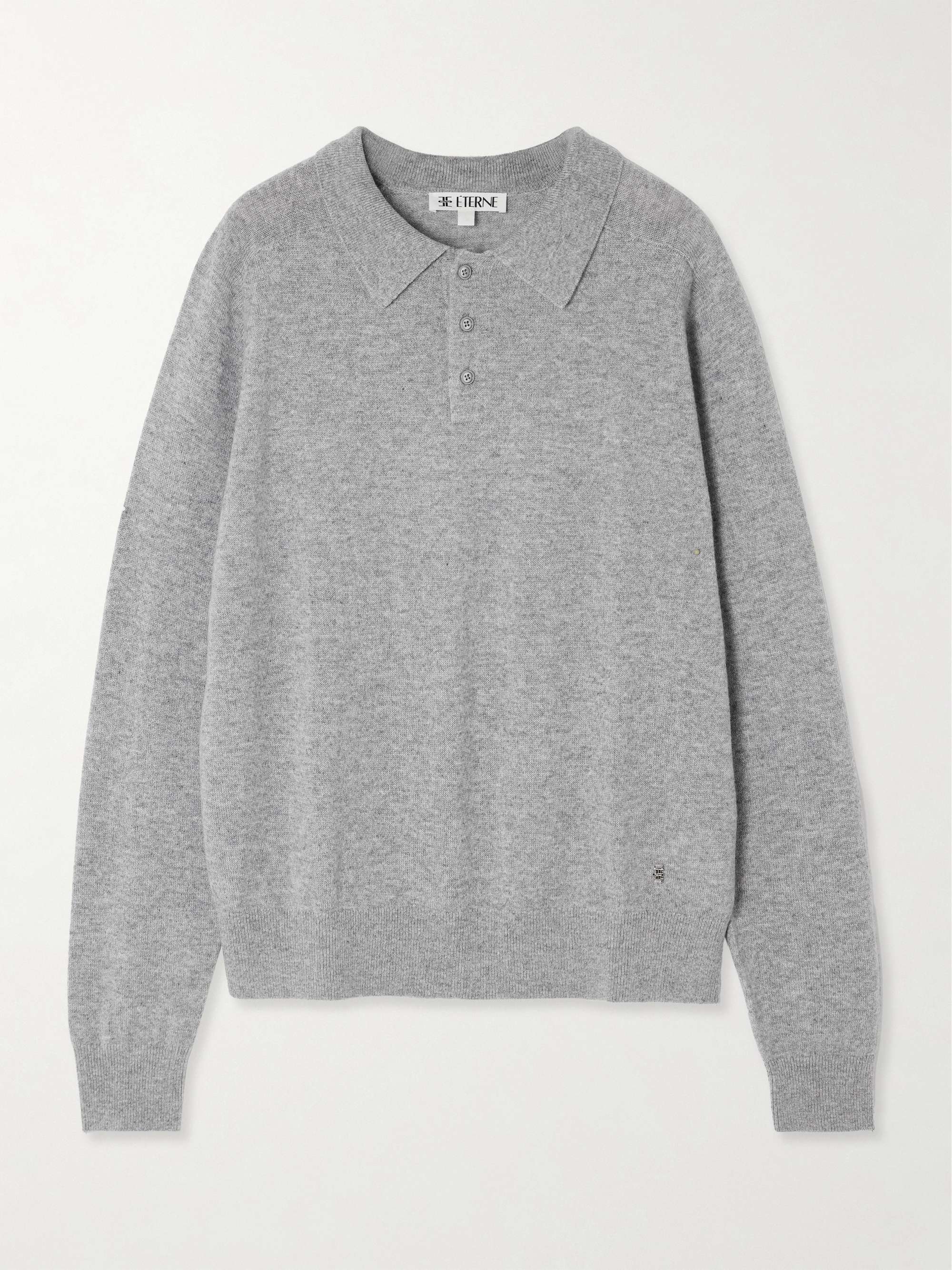 Brady cashmere polo sweater view