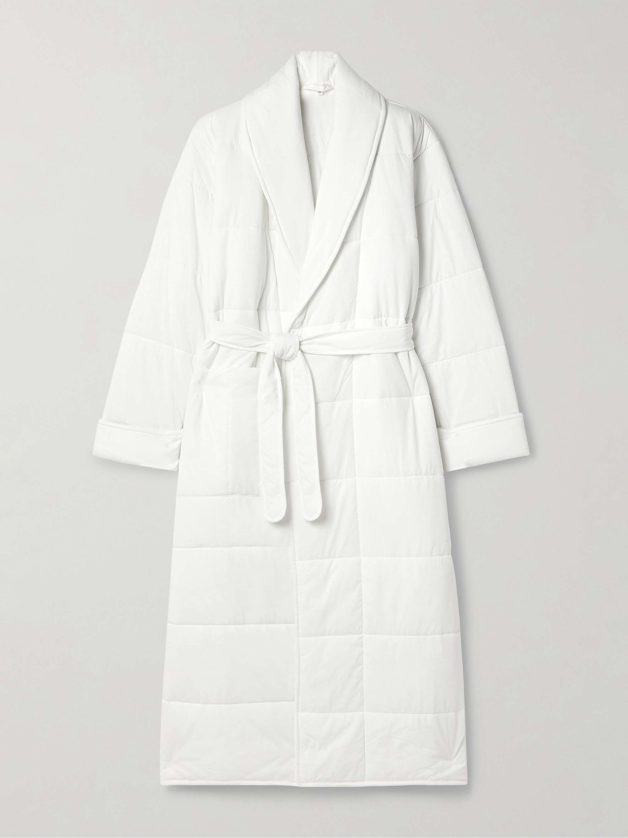 Sierra quilted padded cotton robe view