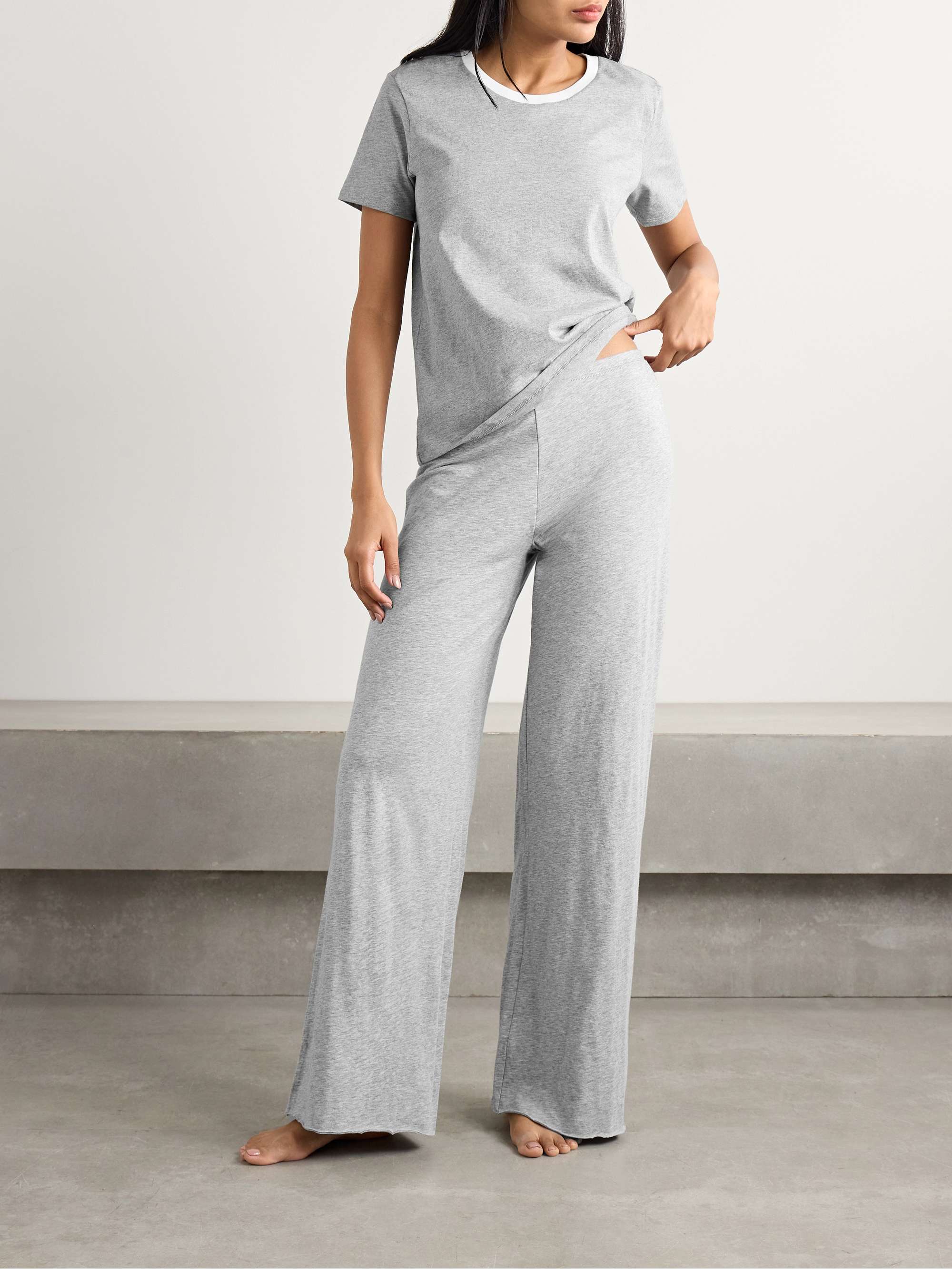 Organic Pima cotton pajama pants view