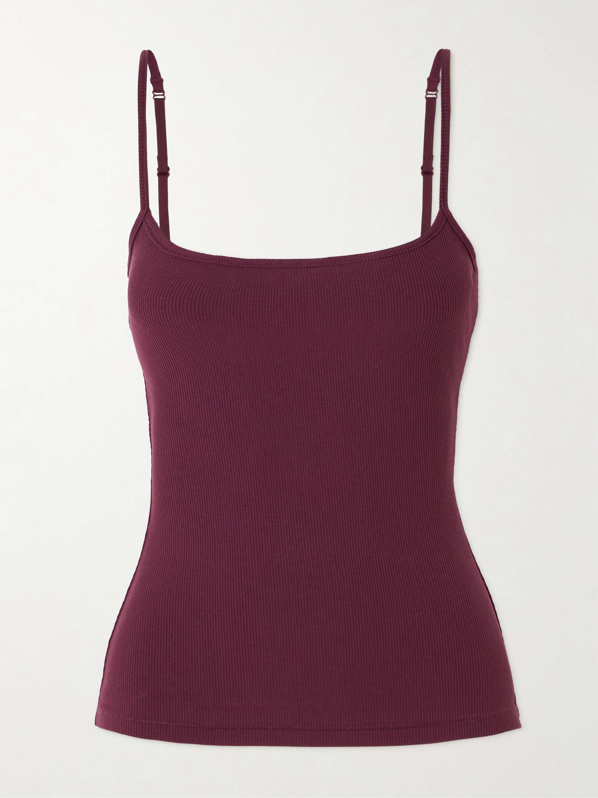 Soft Lounge ribbed stretch-modal tank view