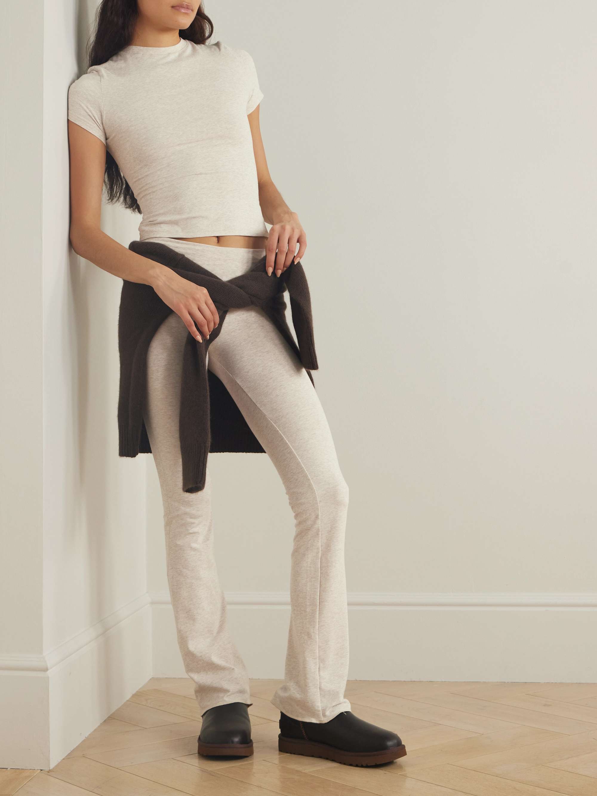 Stretch-cotton jersey T-shirt view