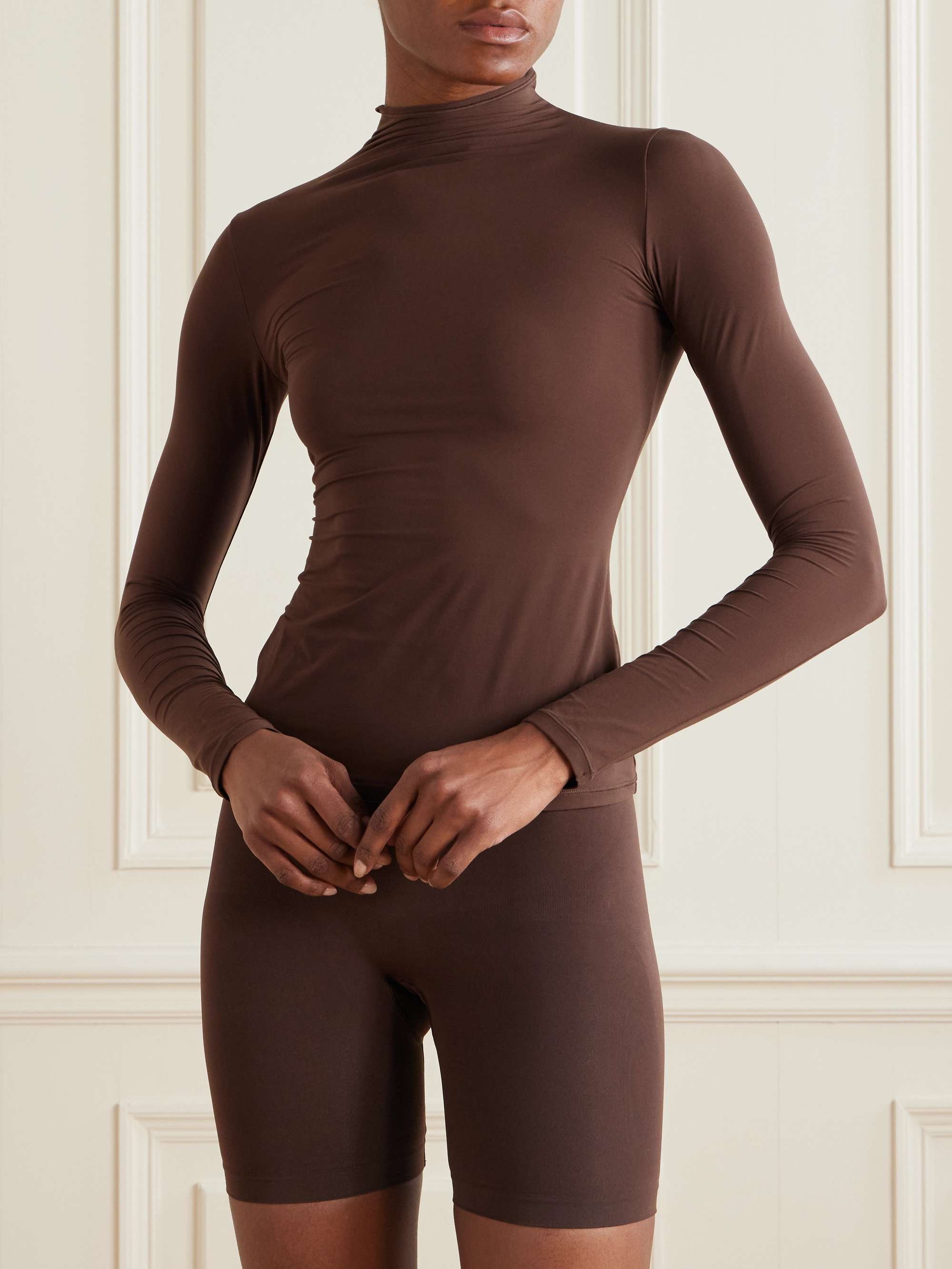 Fits Everybody Turtleneck Top view
