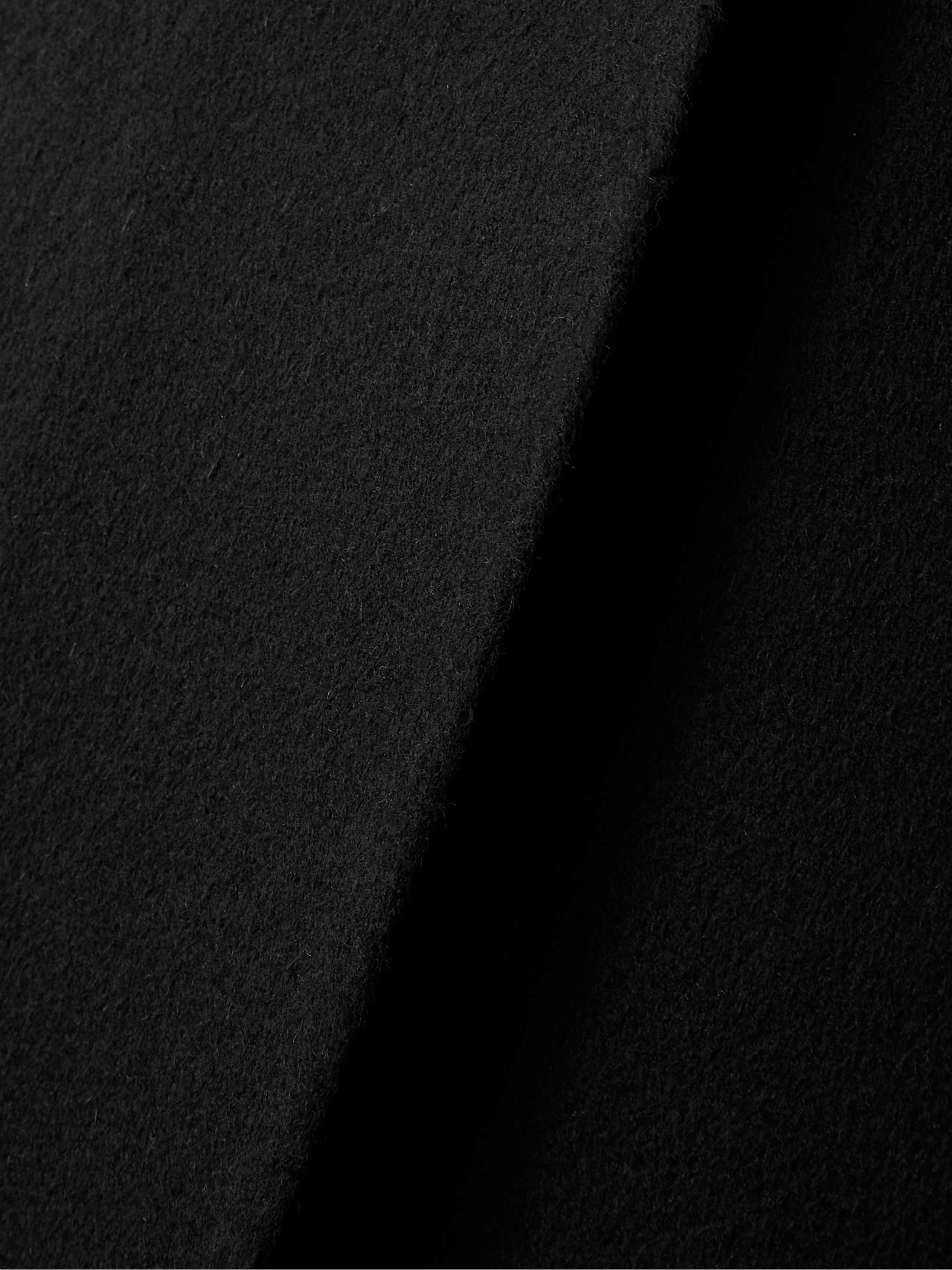 Signature wool and cashmere-blend coat view