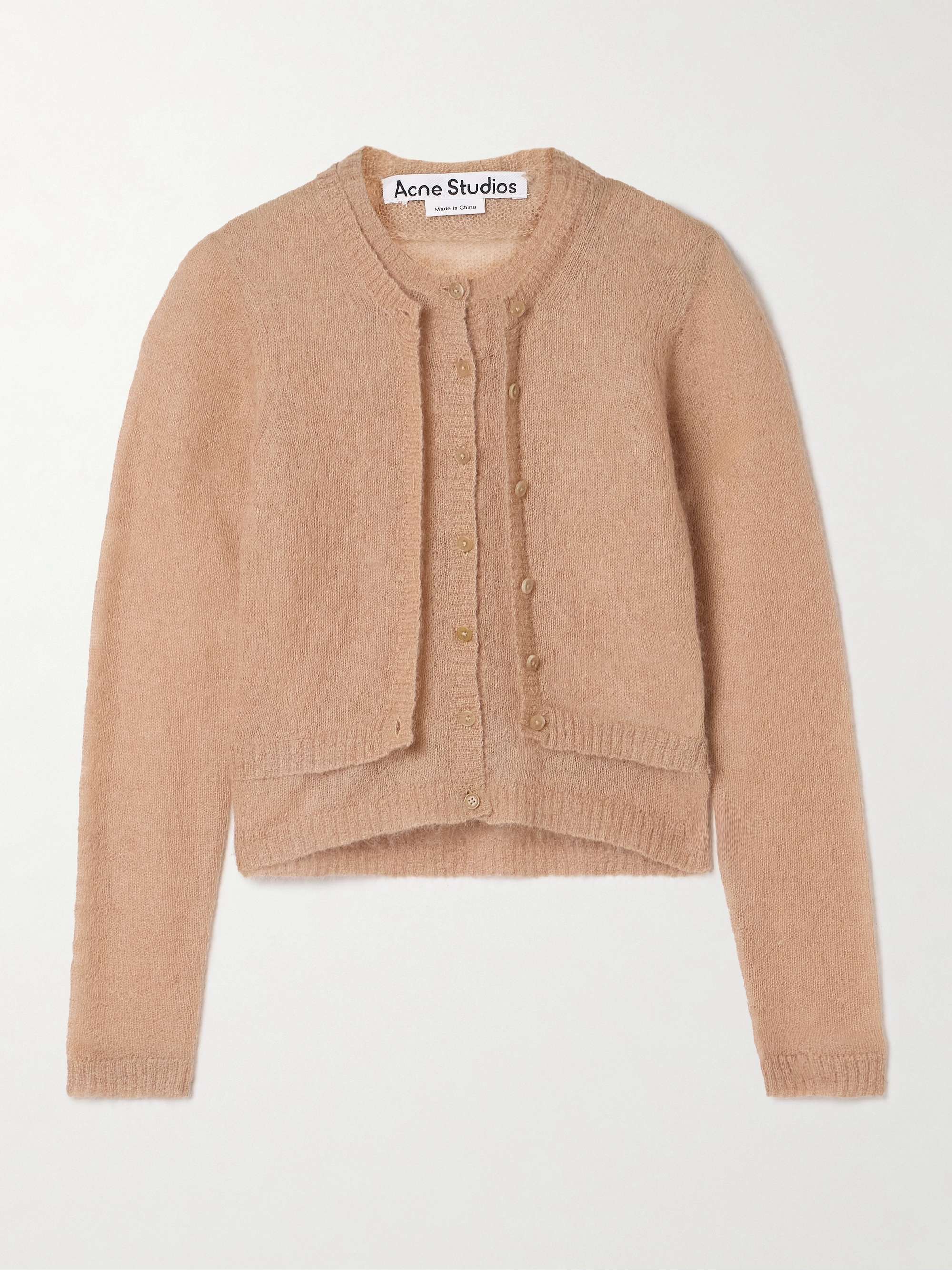 Mohair-blend cardigan view