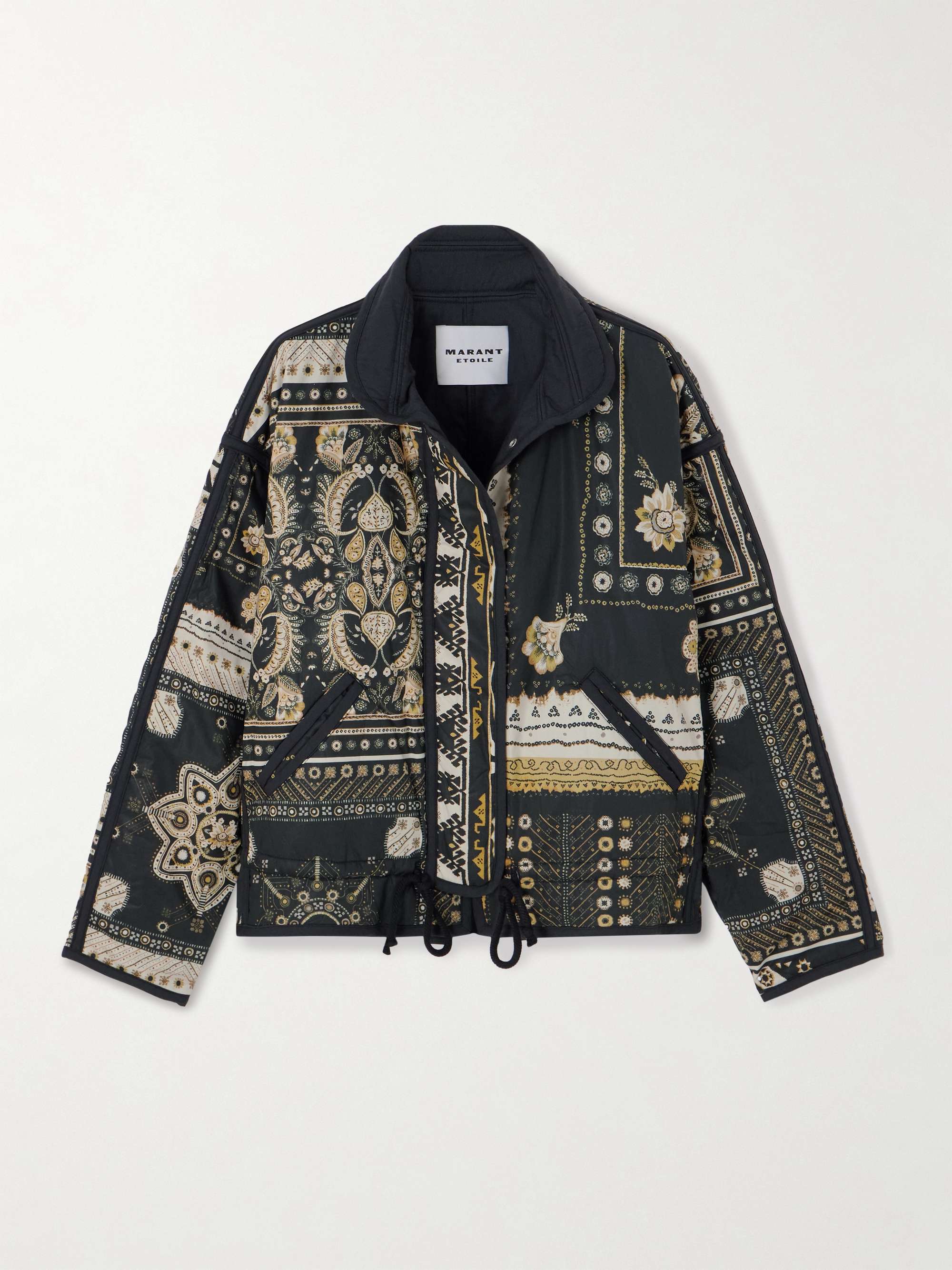 Granger padded printed shell jacket view