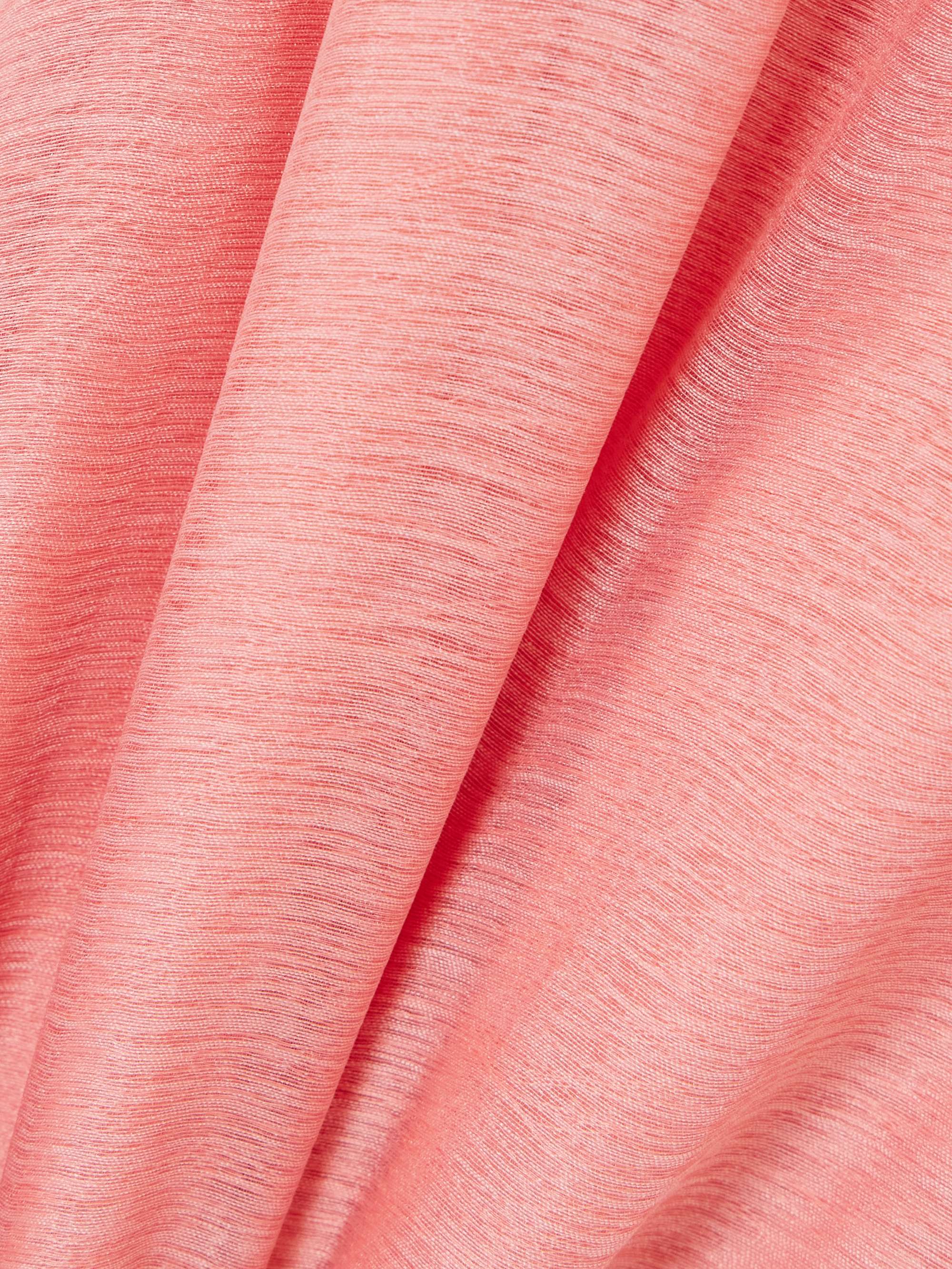 Genesis ruffled pleated muslin midi dress view
