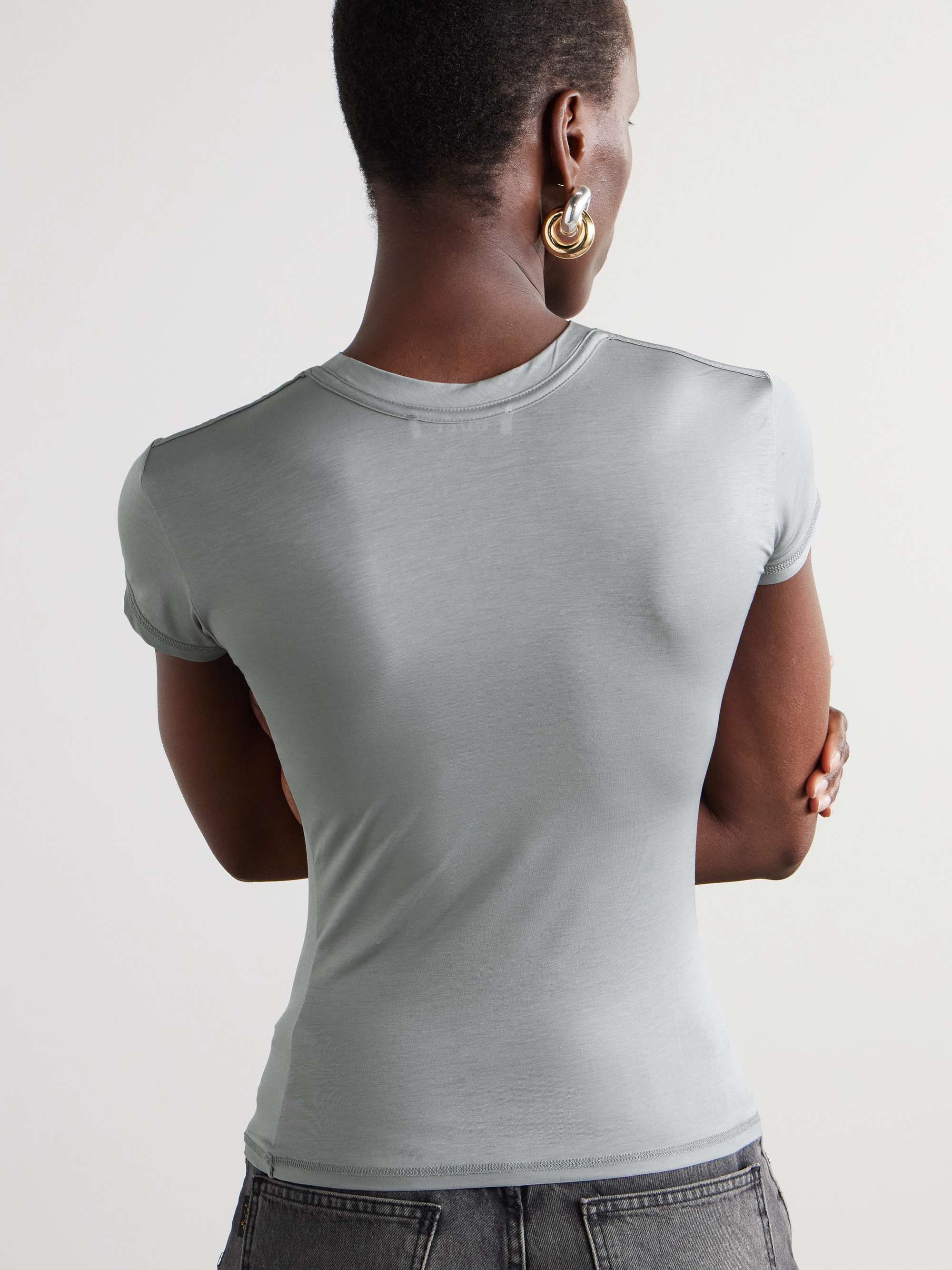 Stretch-Lyocell T-shirt view