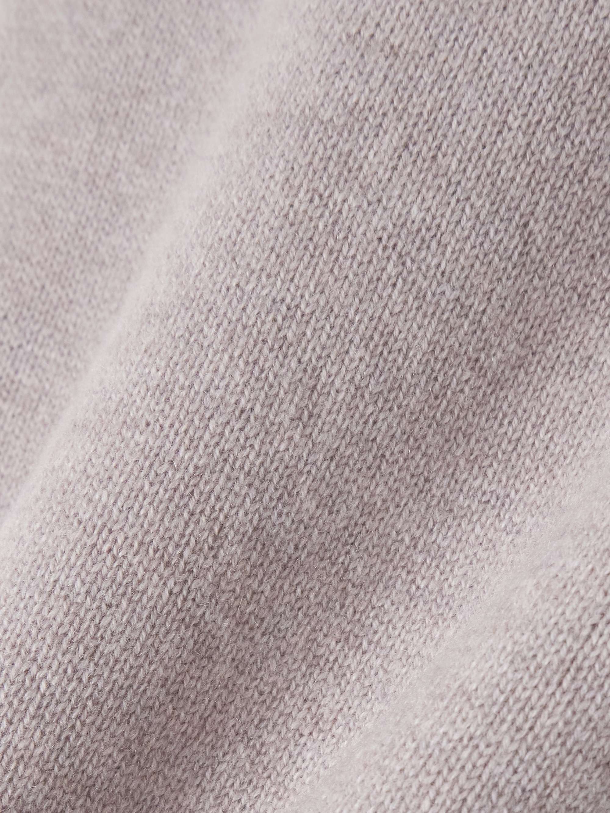 Lura cashmere top view
