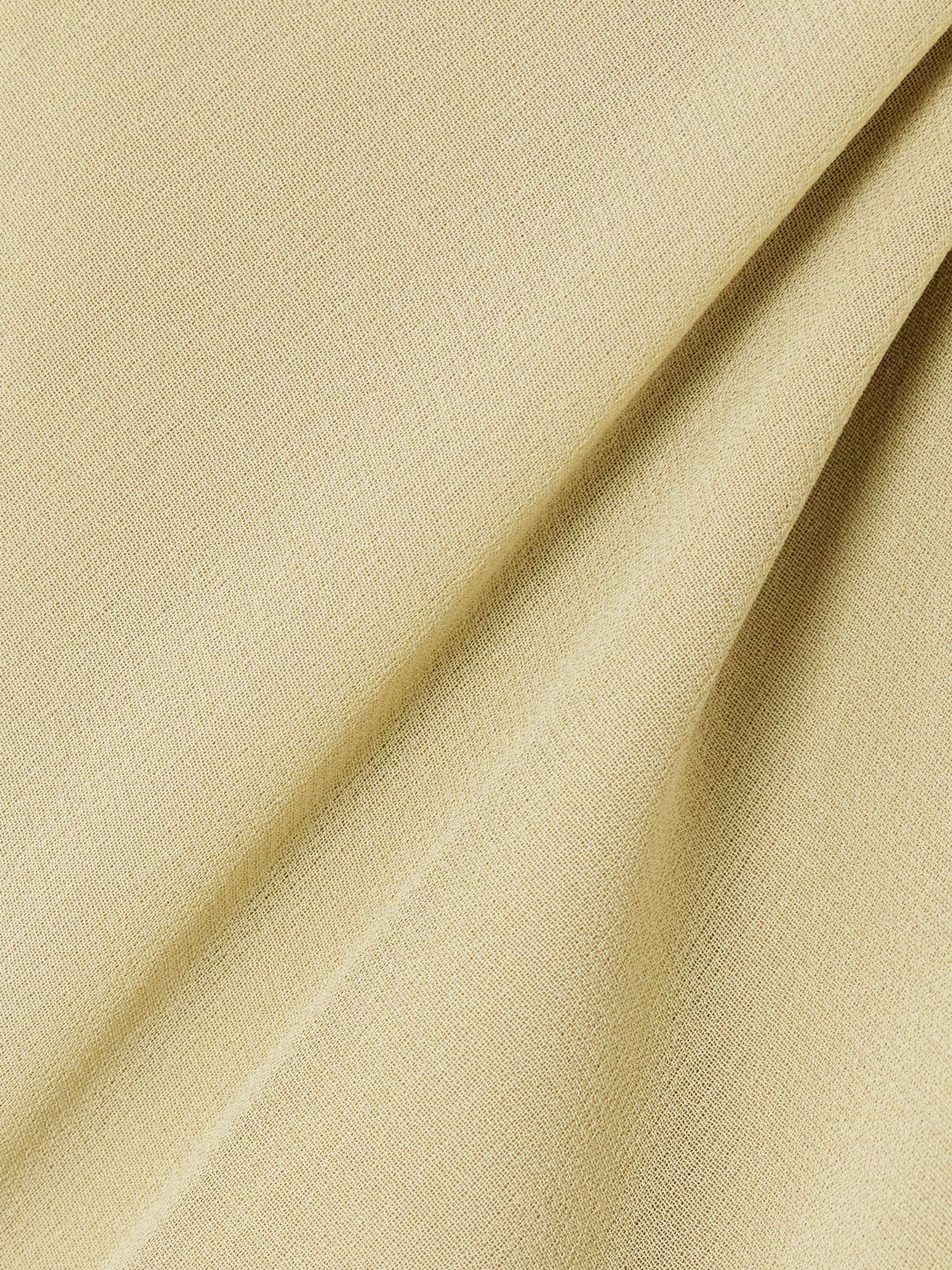 Erin draped silk-chiffon maxi dress view