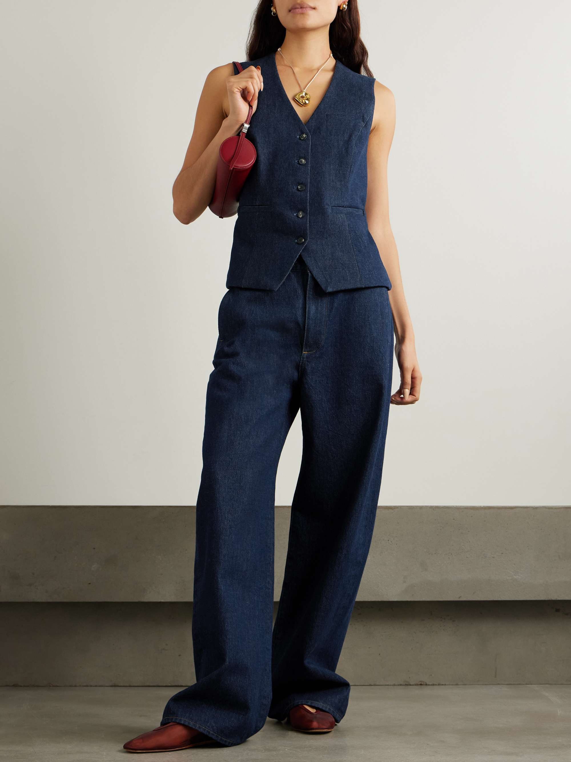 Ayla Polish high-rise wide-leg jeans view