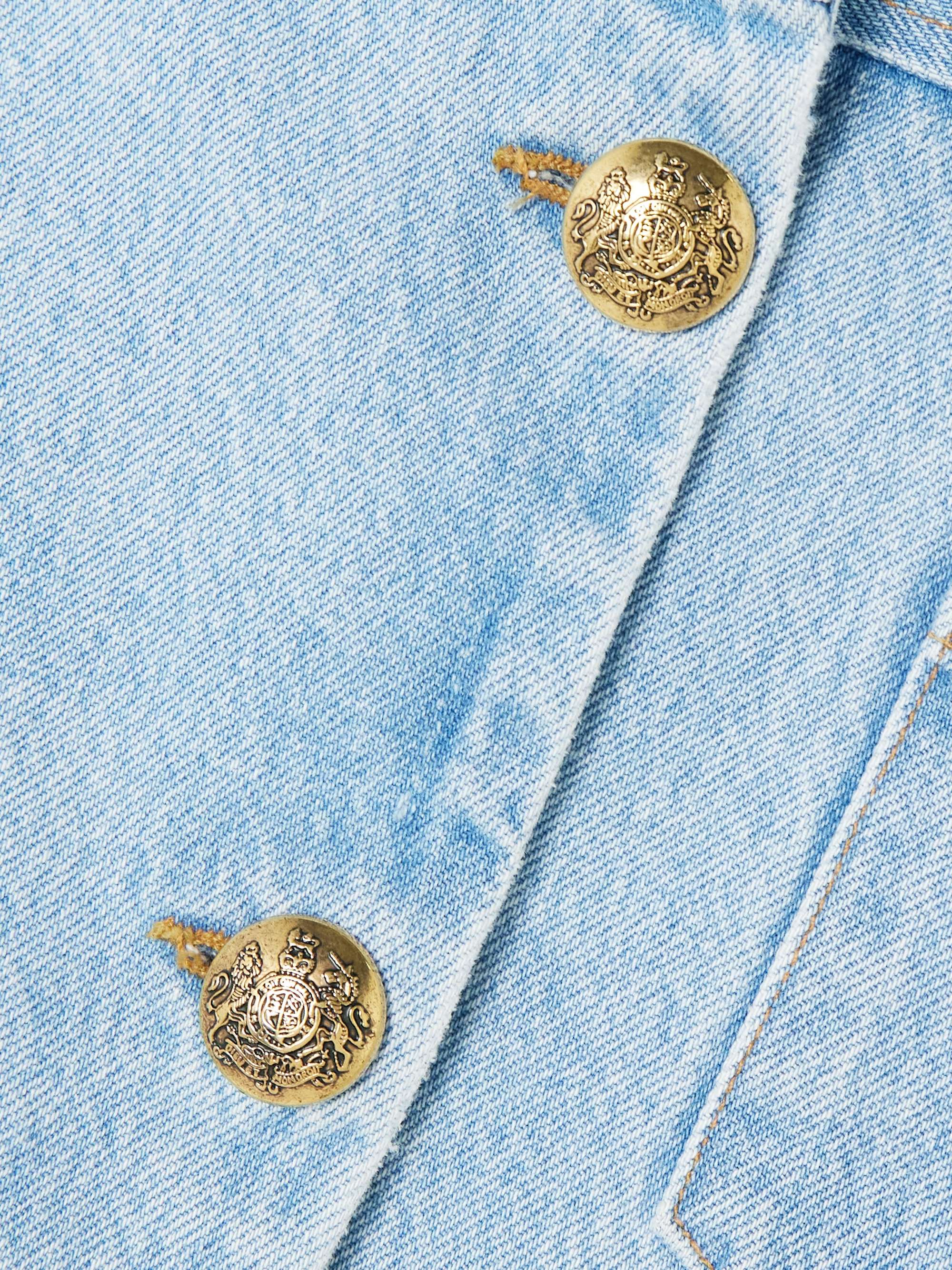Priah cropped denim jacket view