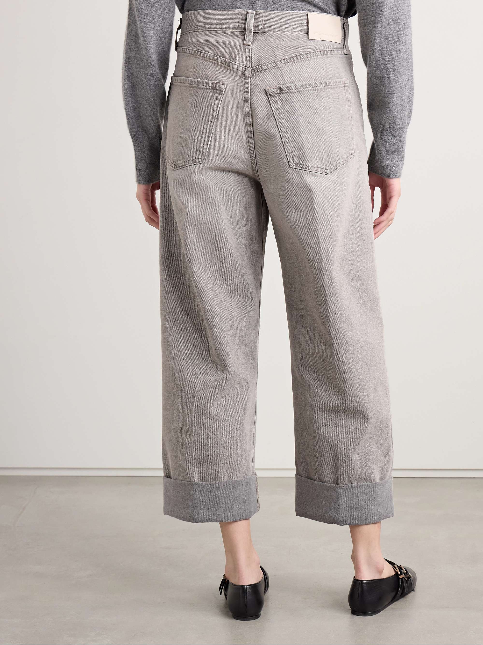 Ayla Baggy high-rise straight-leg jeans view